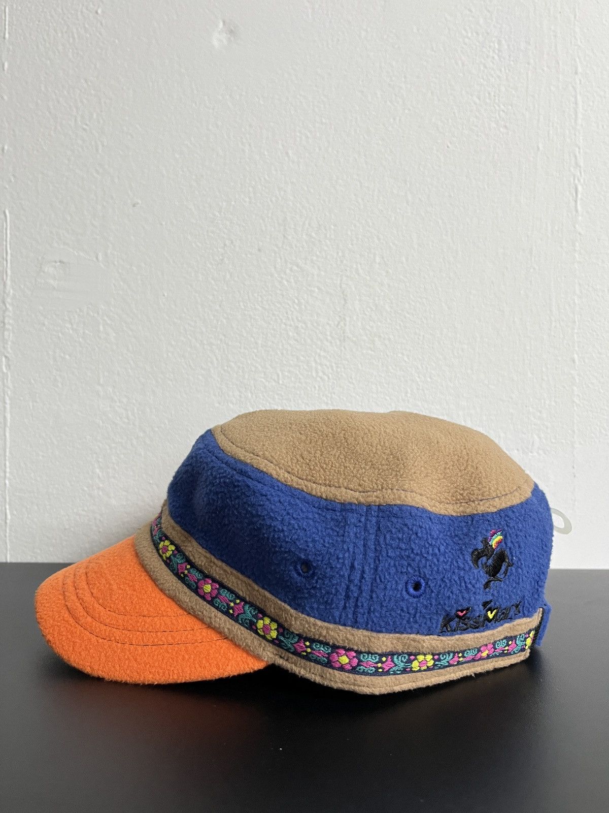 Japanese Brand Kissmark Fleece Outdoor Kavu style Japan Panel Cap hat Size ONE SIZE - 2 Thumbnail
