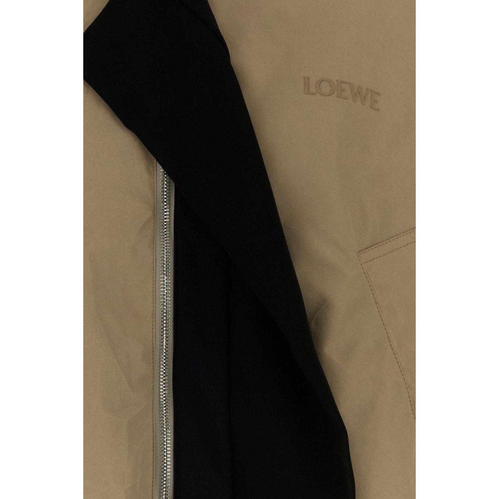 Loewe LOEWE Beige Polyester Jacket New & Authentic (Women's size:8 Size M / US 6-8 / IT 42-44 - 3 Thumbnail