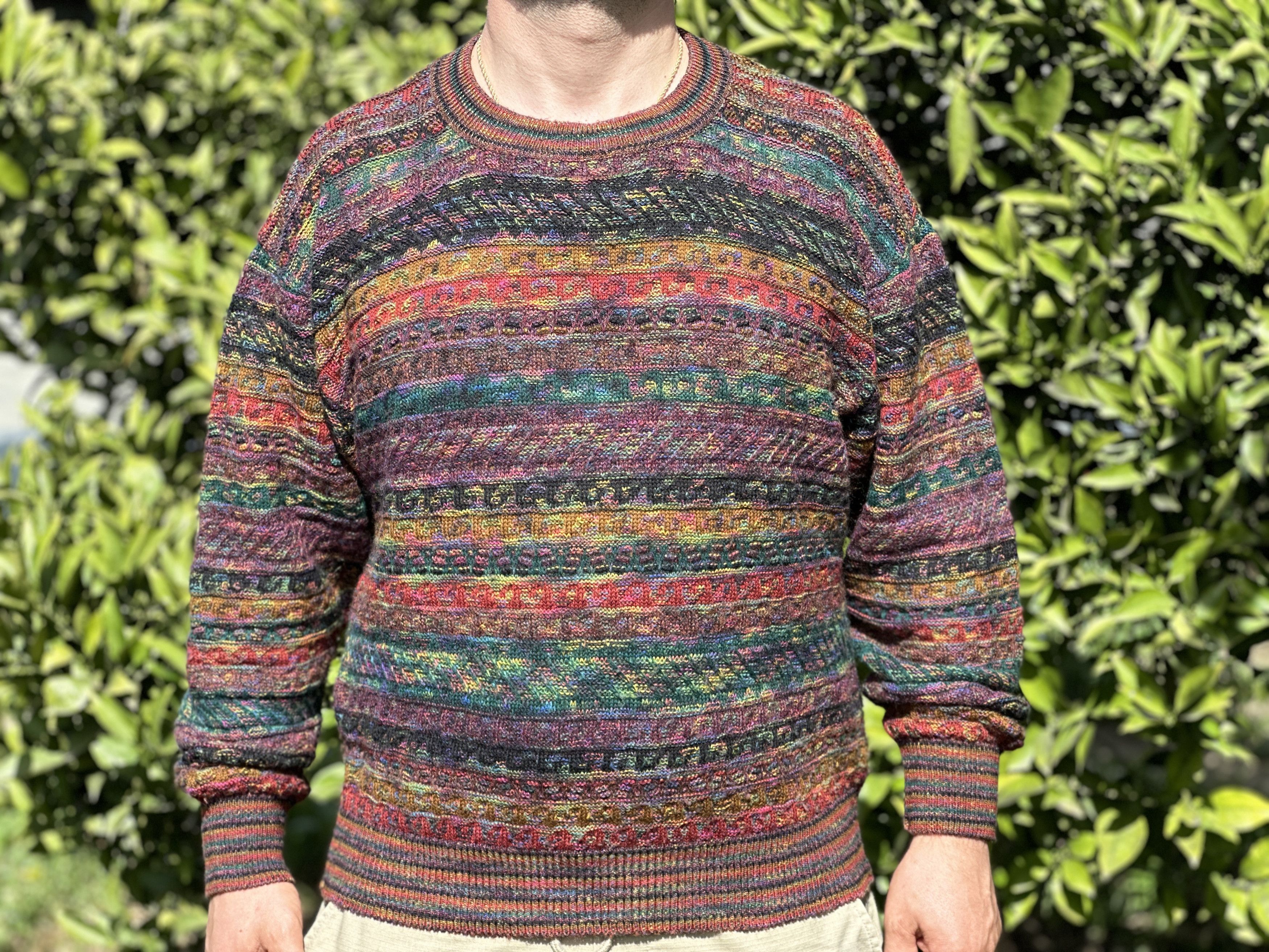 Missoni Rare Missoni Sport Striped Knit Wave Sweater Size M 48 Size US M / EU 48-50 / 2 - 2 Thumbnail