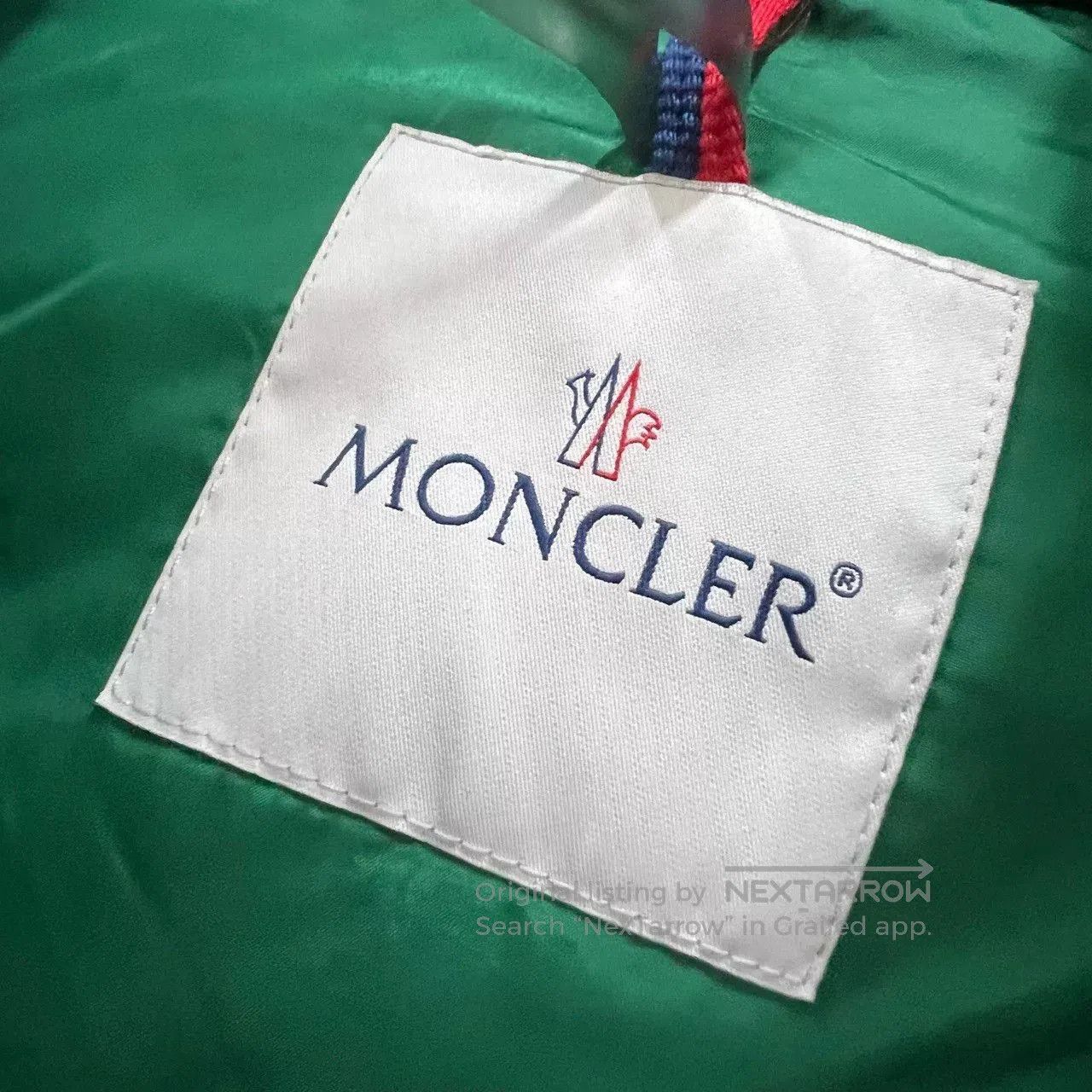 Moncler moncler green logo down jacket size 3. Size US M / EU 48-50 / 2 - 6 Thumbnail