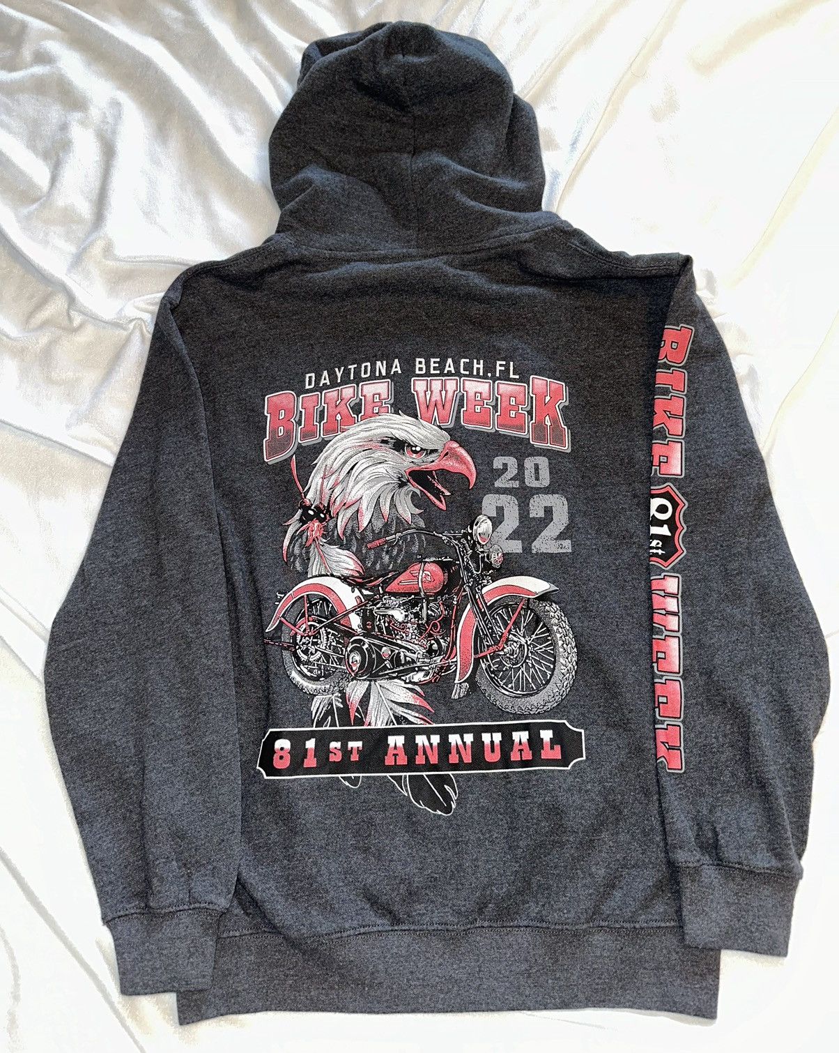Other 2022 81st Bike Week Daytona Beach Hoodie-Missing Tag-Sm/Med Size US M / EU 48-50 / 2 - 1 Thumbnail