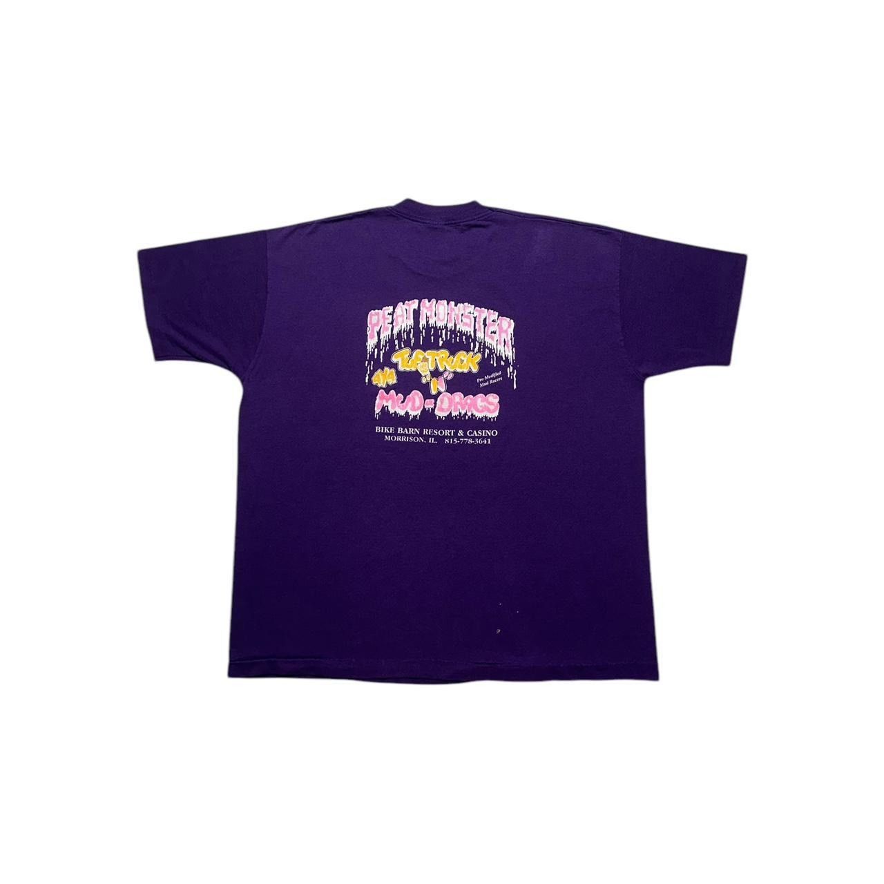 Fruit Of The Loom × Vintage Vintage Monster Truck Cafe T-Shirt Size US XXL / EU 58 / 5 - 2 Thumbnail