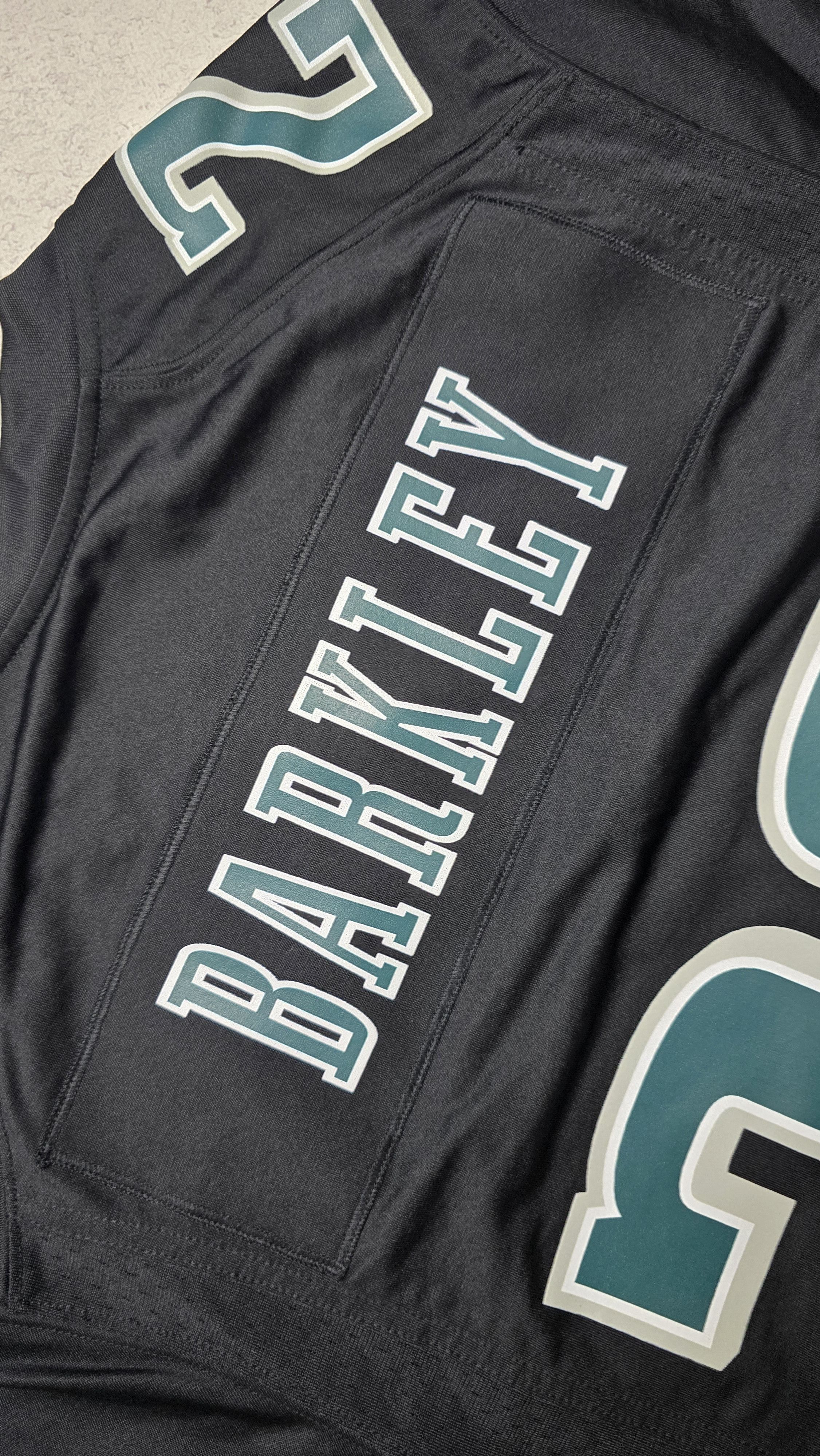 Nike Saquon Barkley Eagles Nike Super Bowl LIX Champions Jersey Size US S / EU 44-46 / 1 - 7 Thumbnail