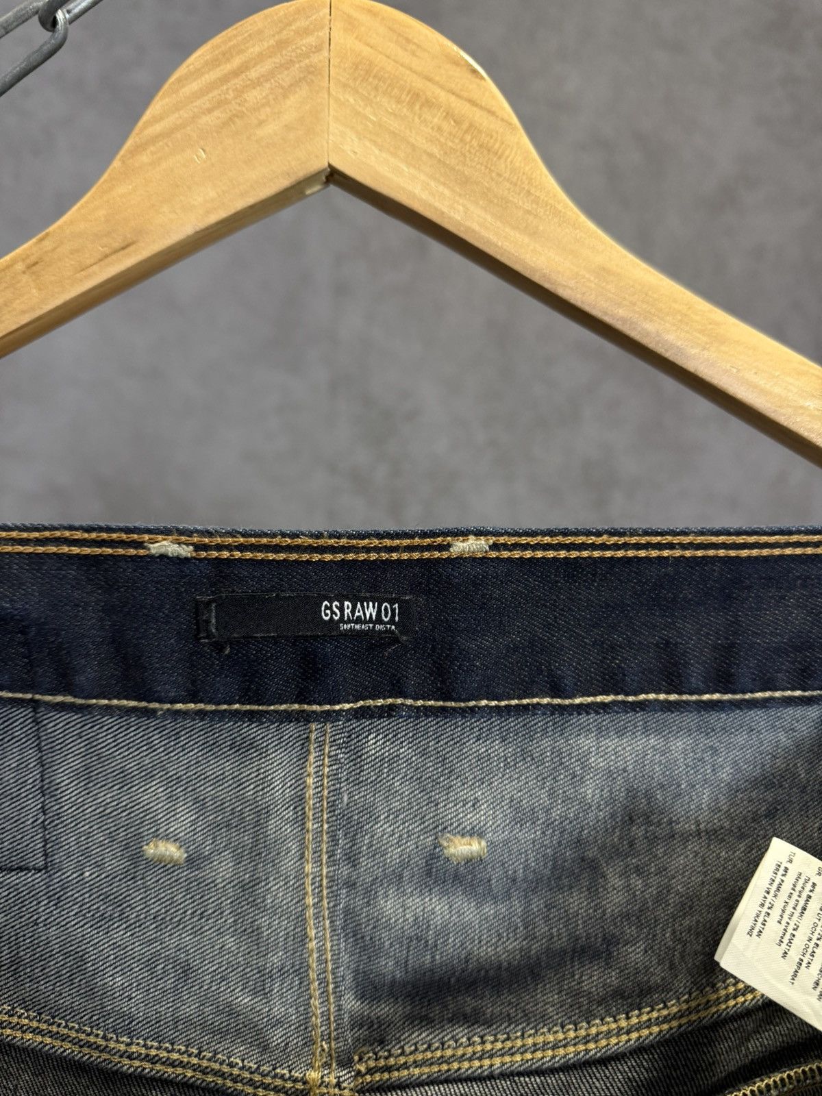 G-Star G Star Raw crazy asymmetric jeans Size US 34 / EU 50 - 5 Thumbnail