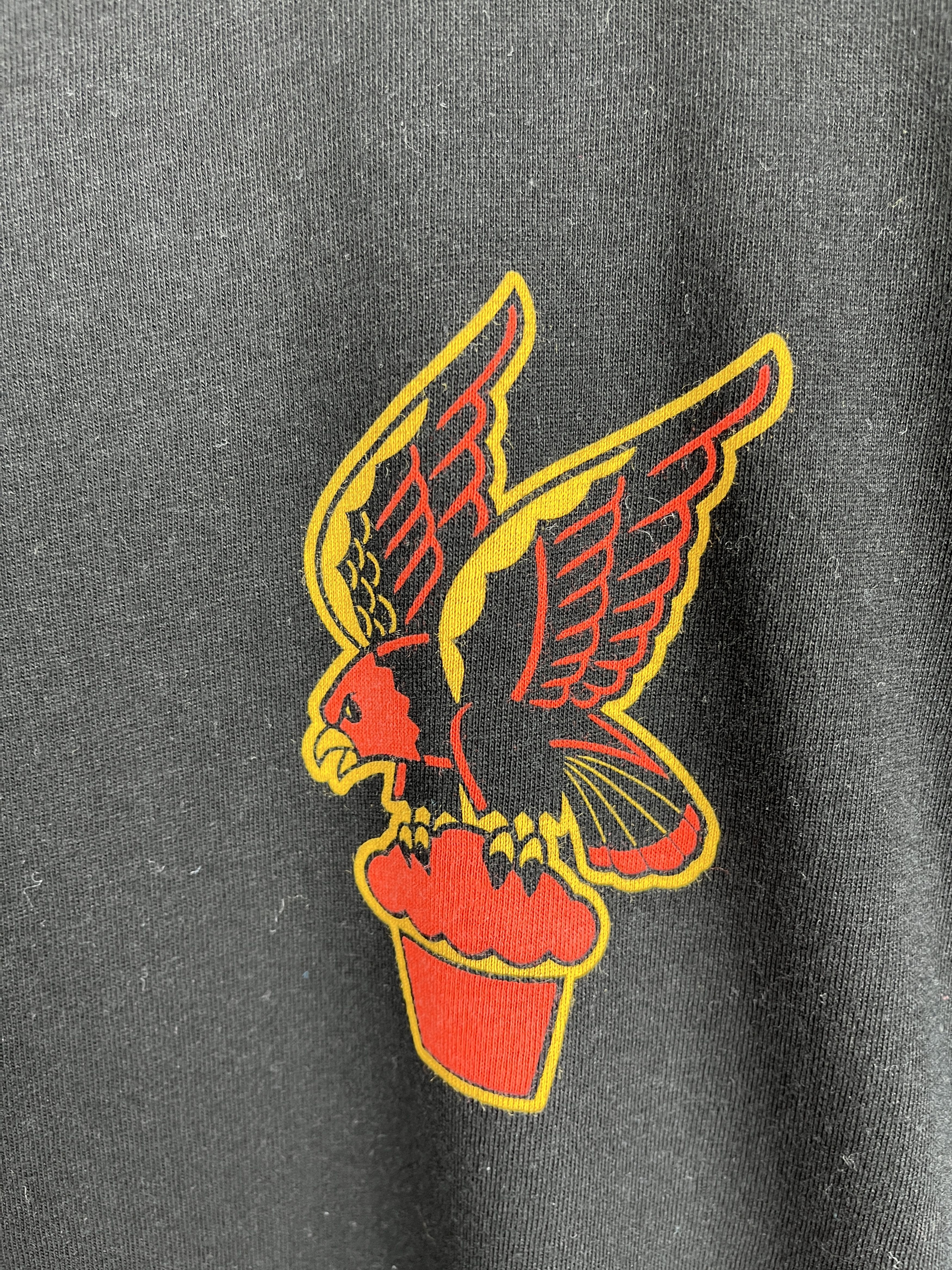 Johnny Cupcakes Johnny Cupcakes Eagle Cupcake Logo Henley Long Sleeve Size US XL / EU 56 / 4 - 5 Thumbnail