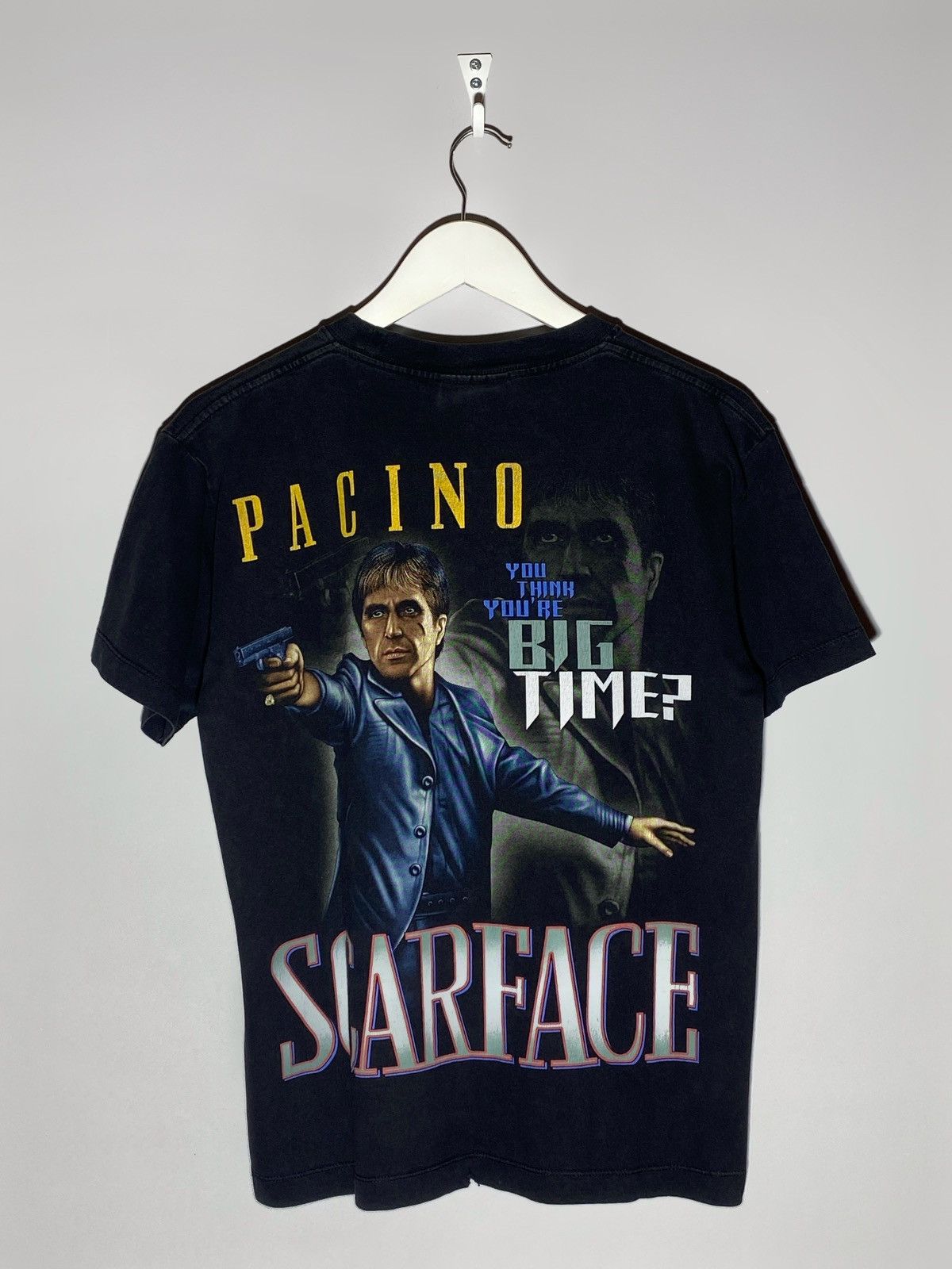 Vintage Vintage Scarface Al Pacino graphic tee y2k rock band Size US M / EU 48-50 / 2 - 2 Thumbnail