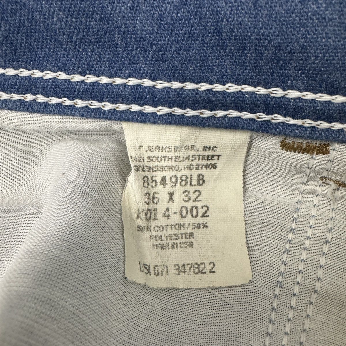 Vintage Vintage 90s Wrangler Regular Fit Denim Jeans Western Cowboy Size US 34 / EU 50 - 7 Thumbnail
