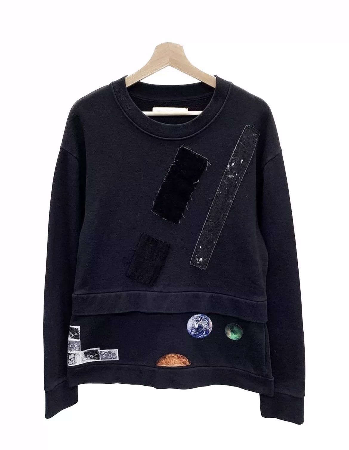 Raf Simons Raf Simons 14aw Planet Tiebu Sweater Size US L / EU 52-54 / 3 - 1 Thumbnail