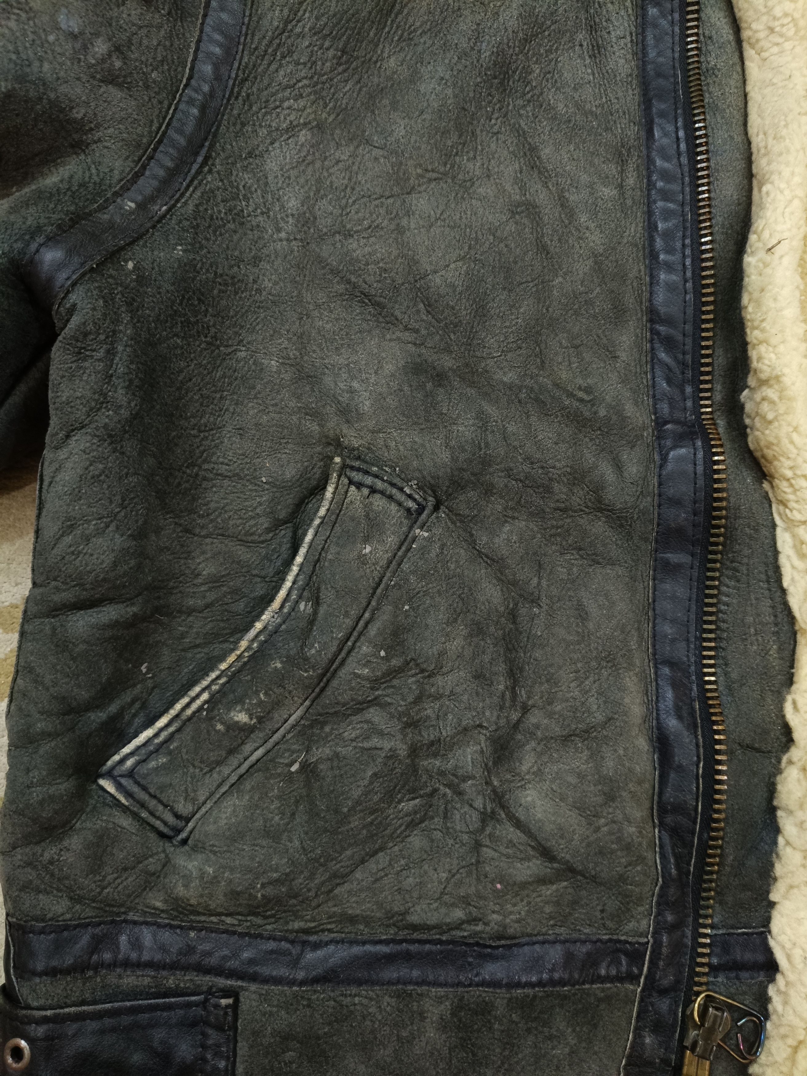 Schott Schott Sheepskin B3 Classic Design Size US M / EU 48-50 / 2 - 16 Thumbnail