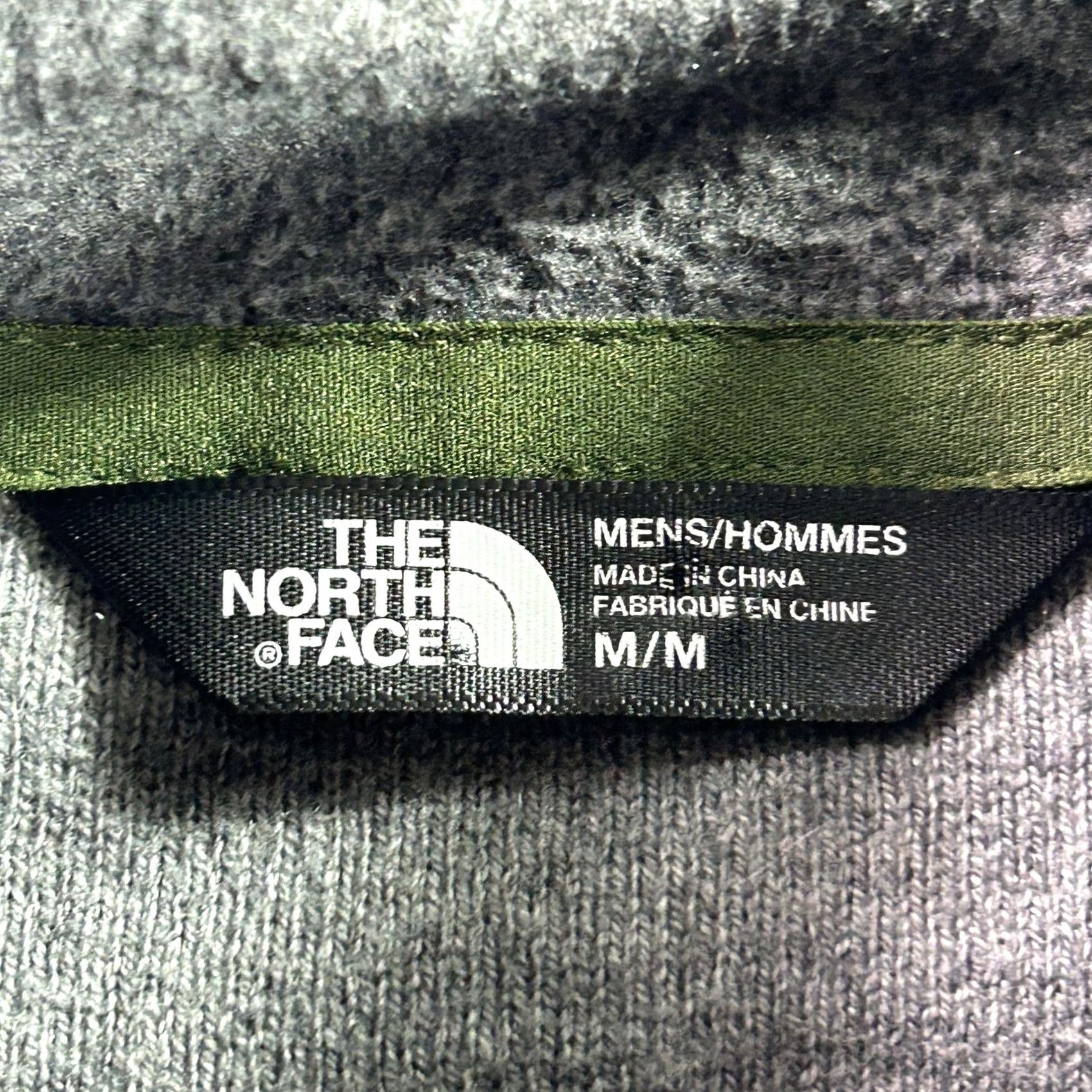 The North Face The North Face Sweater Mens Medium Gray 1/4 Zip Mock Neck Knit Pullover Size US M / EU 48-50 / 2 - 3 Thumbnail