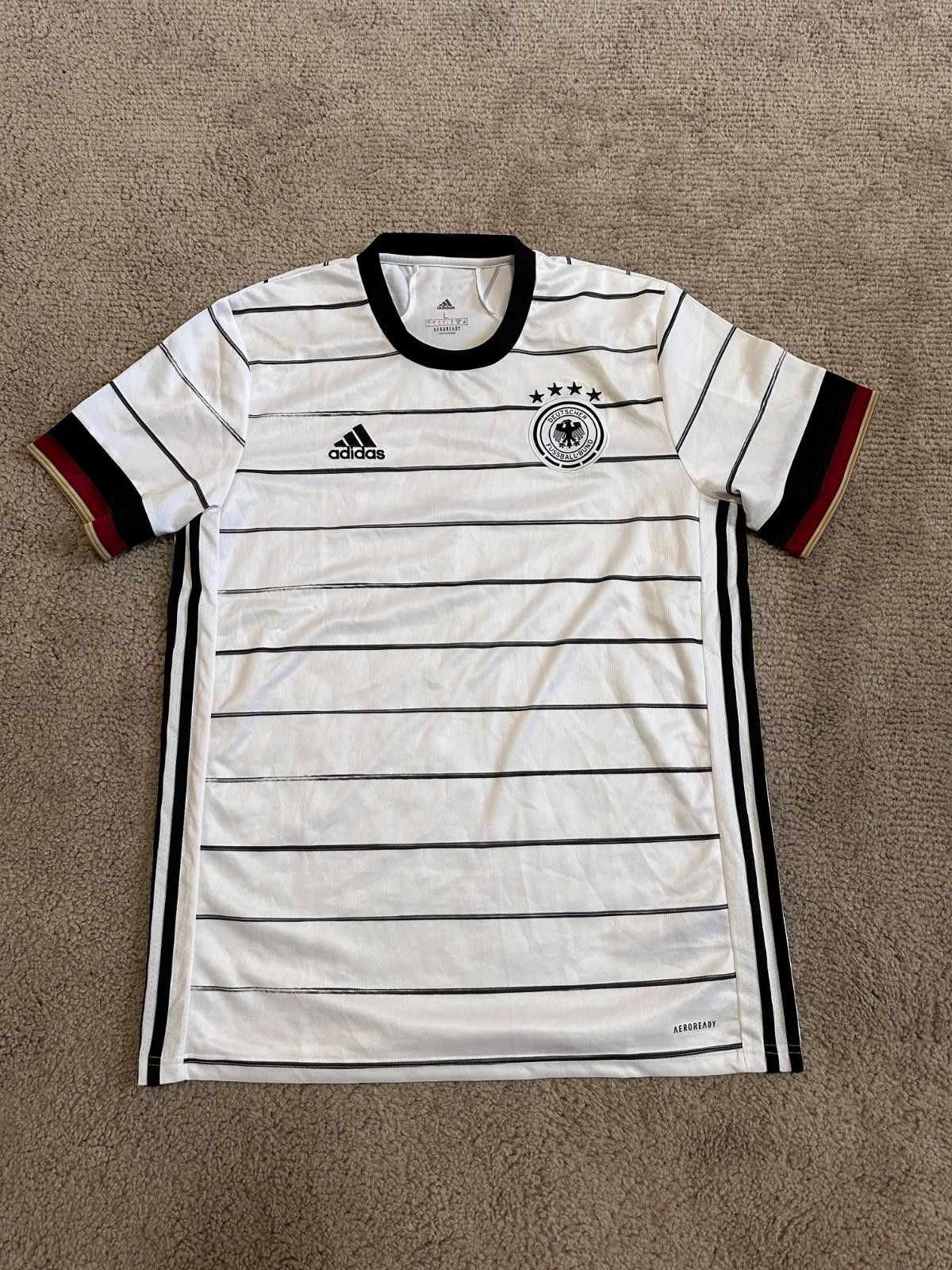 Adidas Germany Jersey 2020 Home Soccer Football Shirt Adidas Sz L Size US L / EU 52-54 / 3 - 1 Thumbnail