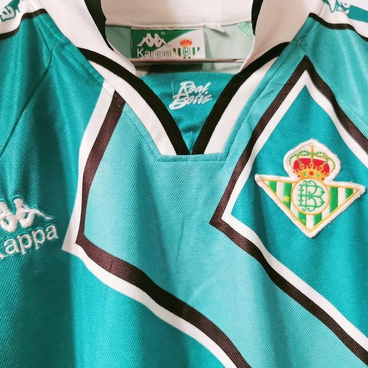 Kappa Real Betis Spain 1995 1996 1997 Away Shirt Jersey Size US XL / EU 56 / 4 - 3 Thumbnail
