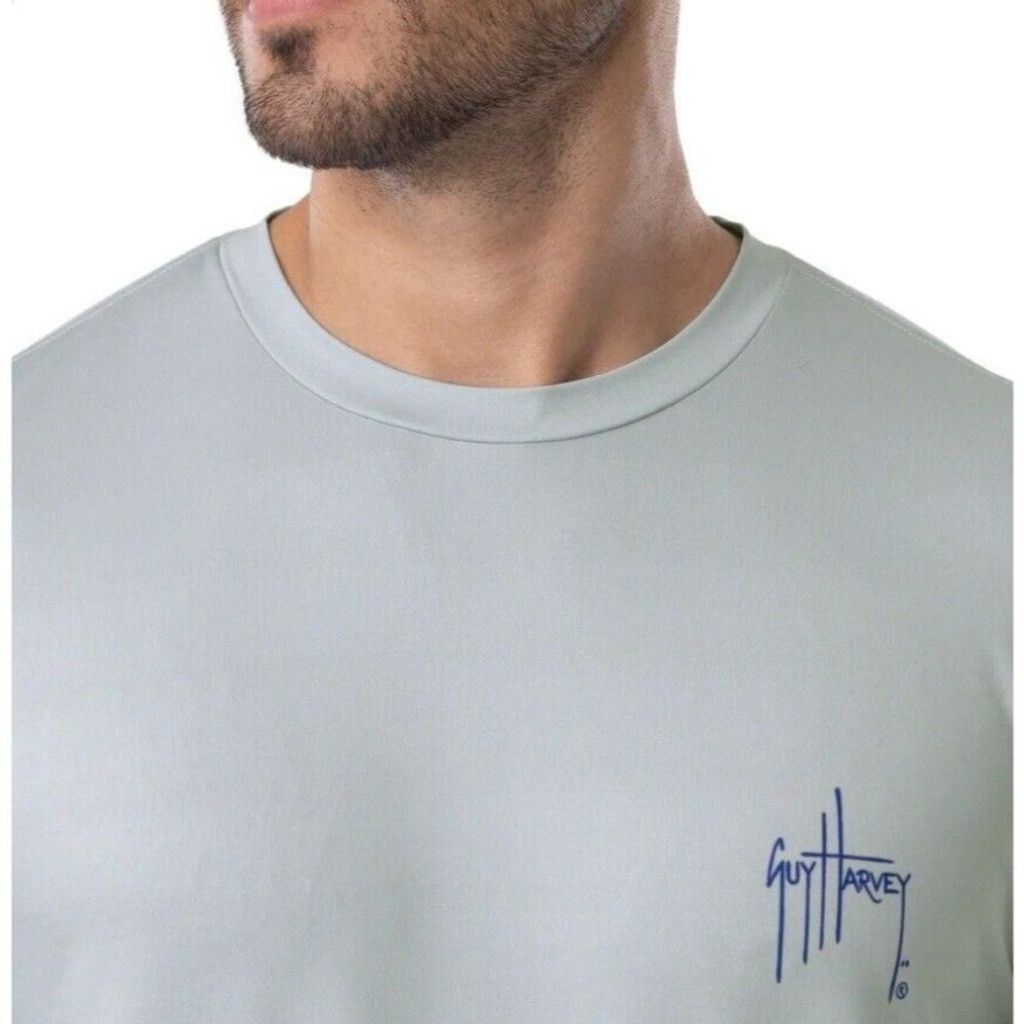 Guy Harvey Guy Harvey Men's Long Sleeve Sun Protection Top. Size Medium Size US M / EU 48-50 / 2 - 5 Thumbnail