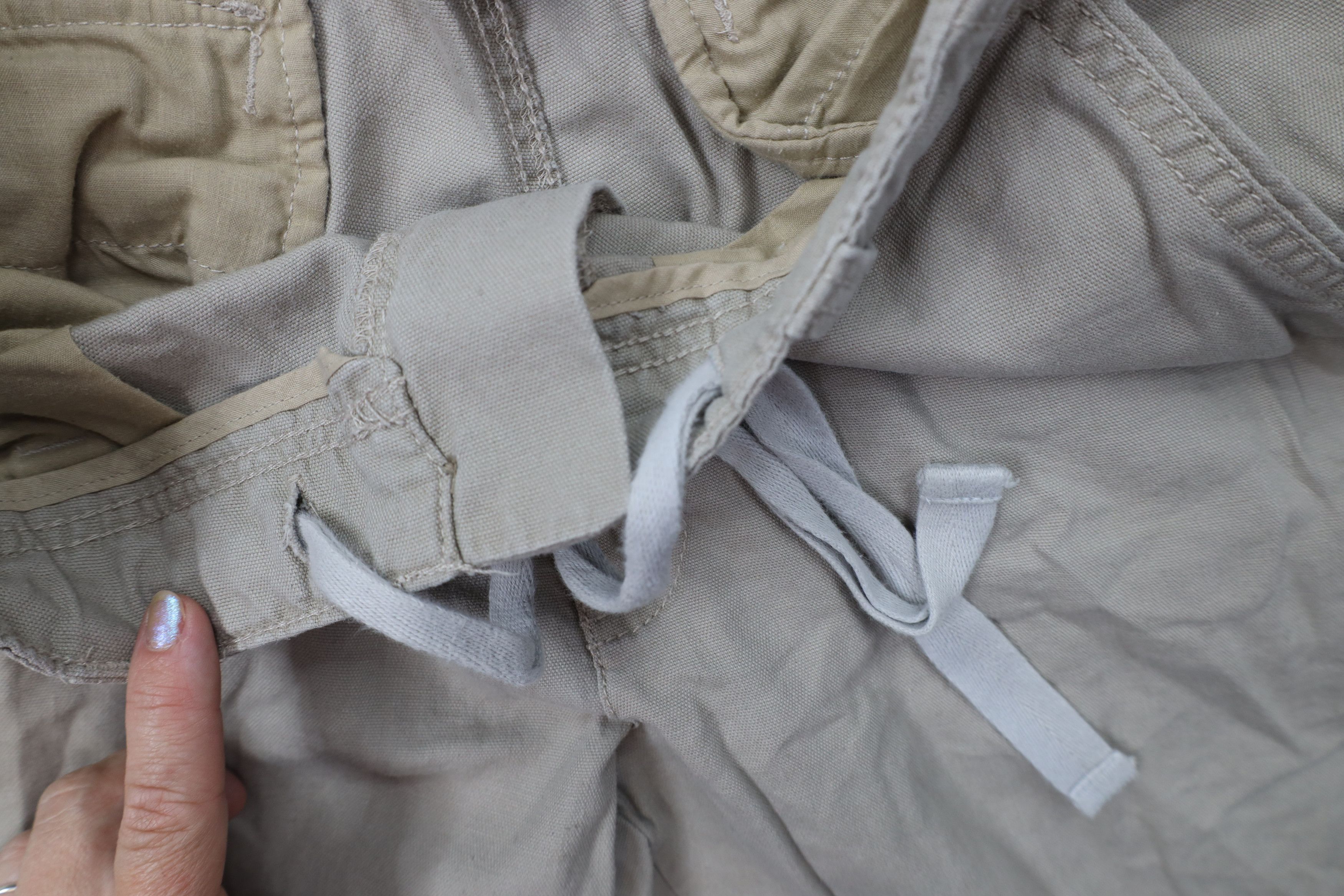 Vintage Vintage 90s Y2K Streetwear Linen Blend Wide Leg Pants Harem Size US 32 / EU 48 - 7 Thumbnail