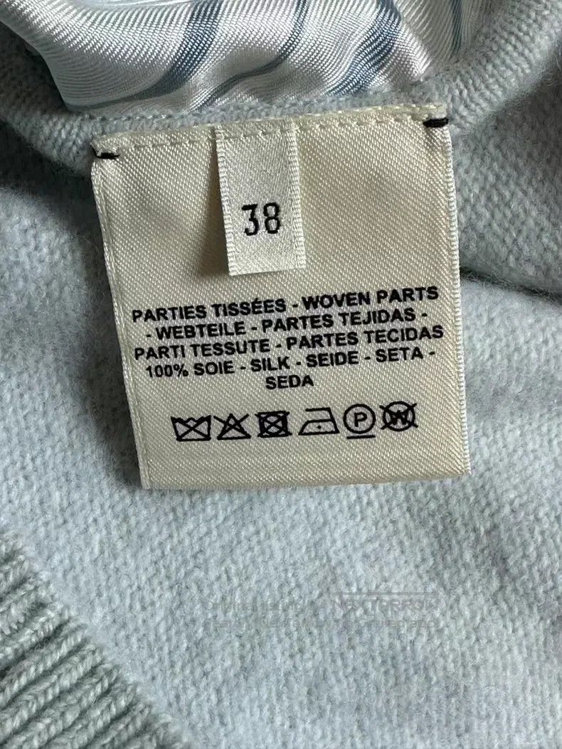 Hermes Hermes Wool and Mulberry Silk Blended Top, Wool and Mulber Size XS / US 0-2 / IT 36-38 - 4 Thumbnail