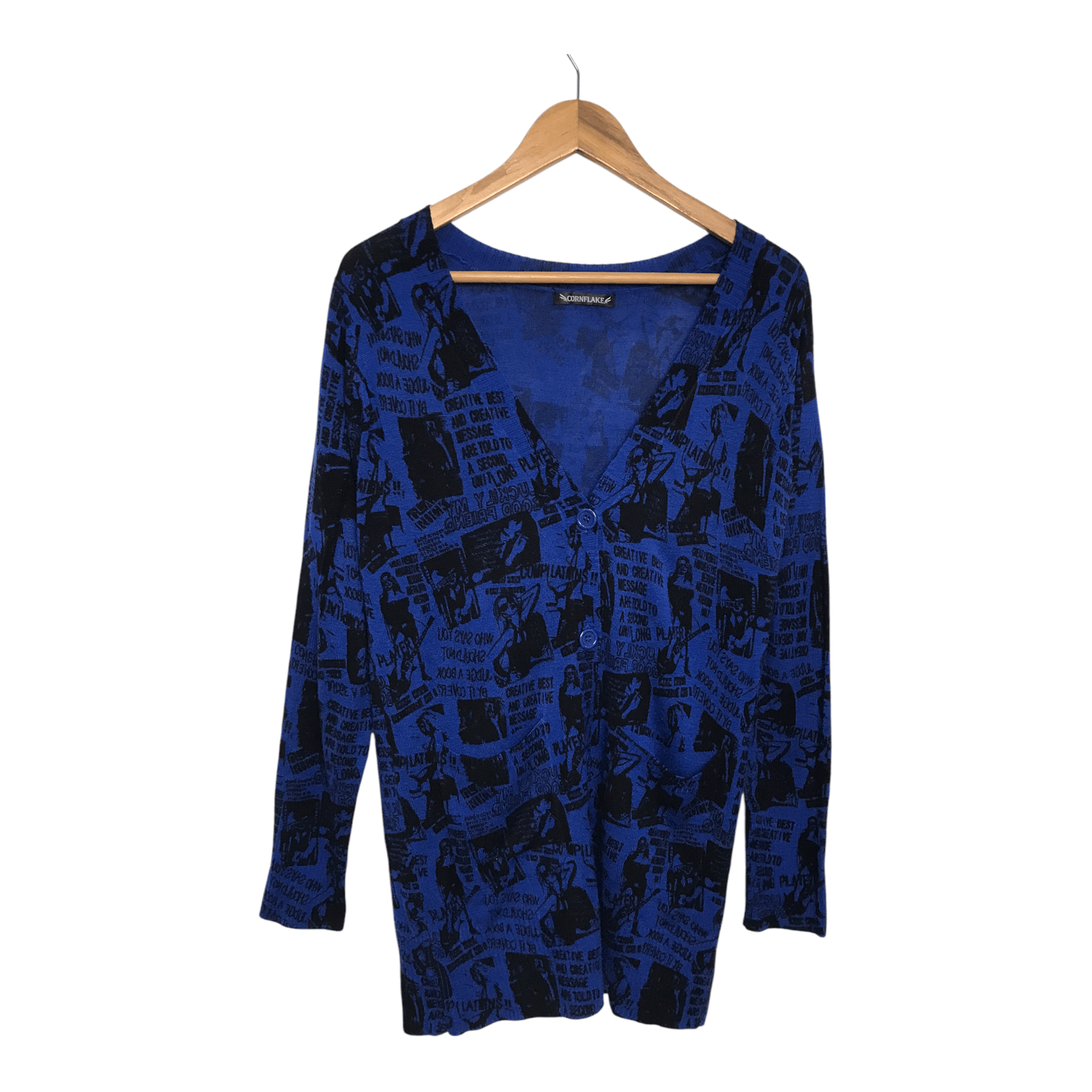 Hysteric Glamour × If Six Was Nine × Seditionaries Cornflake Full Print women Distress Cardigan Size US S / EU 44-46 / 1 - 3 Thumbnail