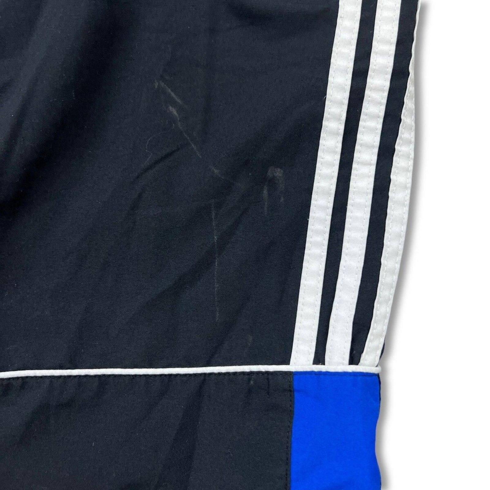 Adidas × Vintage Adidas Track Pants Medium Spell Out Stripes Athletic Jogger Size US 37 - 4 Thumbnail