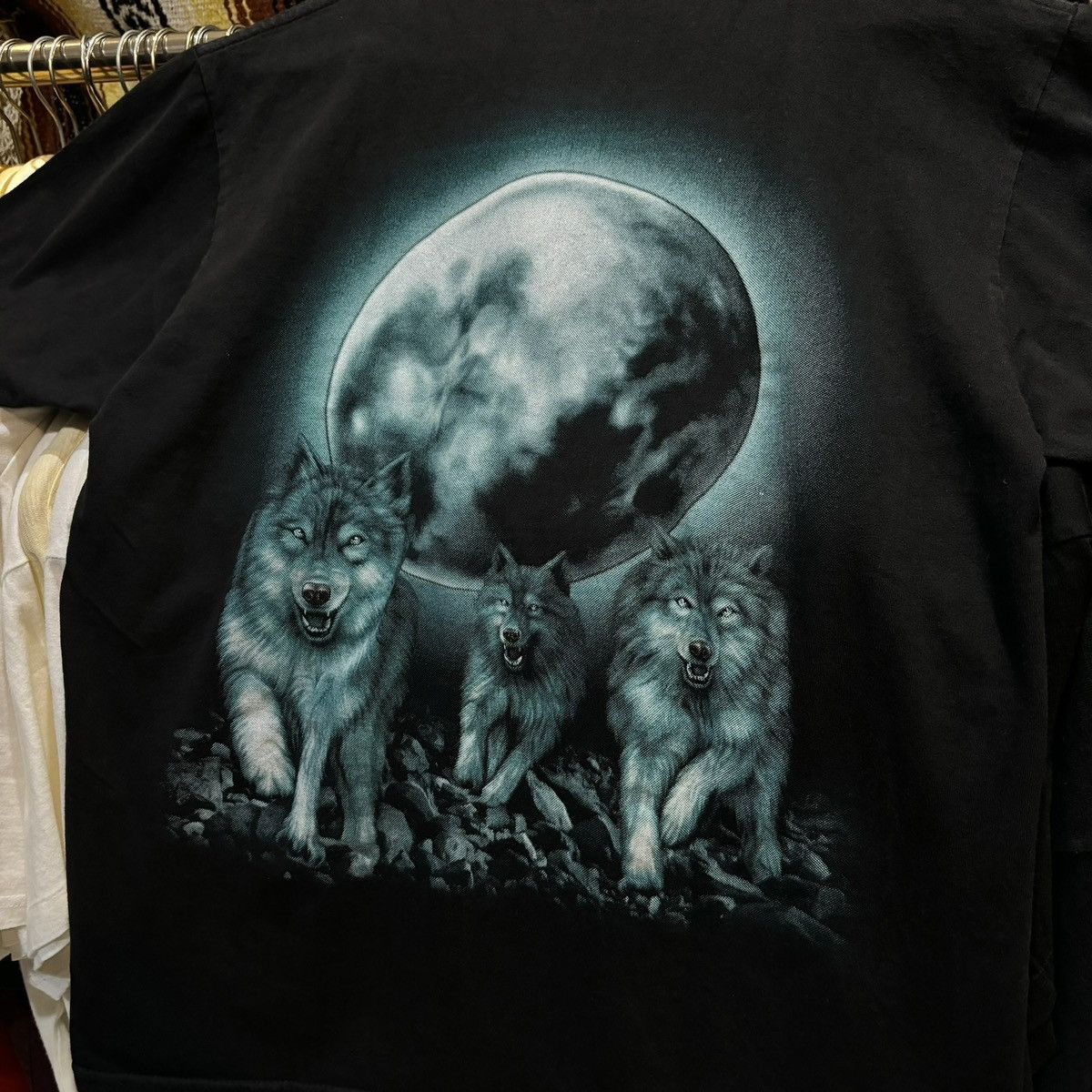 If Six Was Nine × Le Grande Bleu (L.G.B.) wolf's vintage tee Size US M / EU 48-50 / 2 - 5 Thumbnail