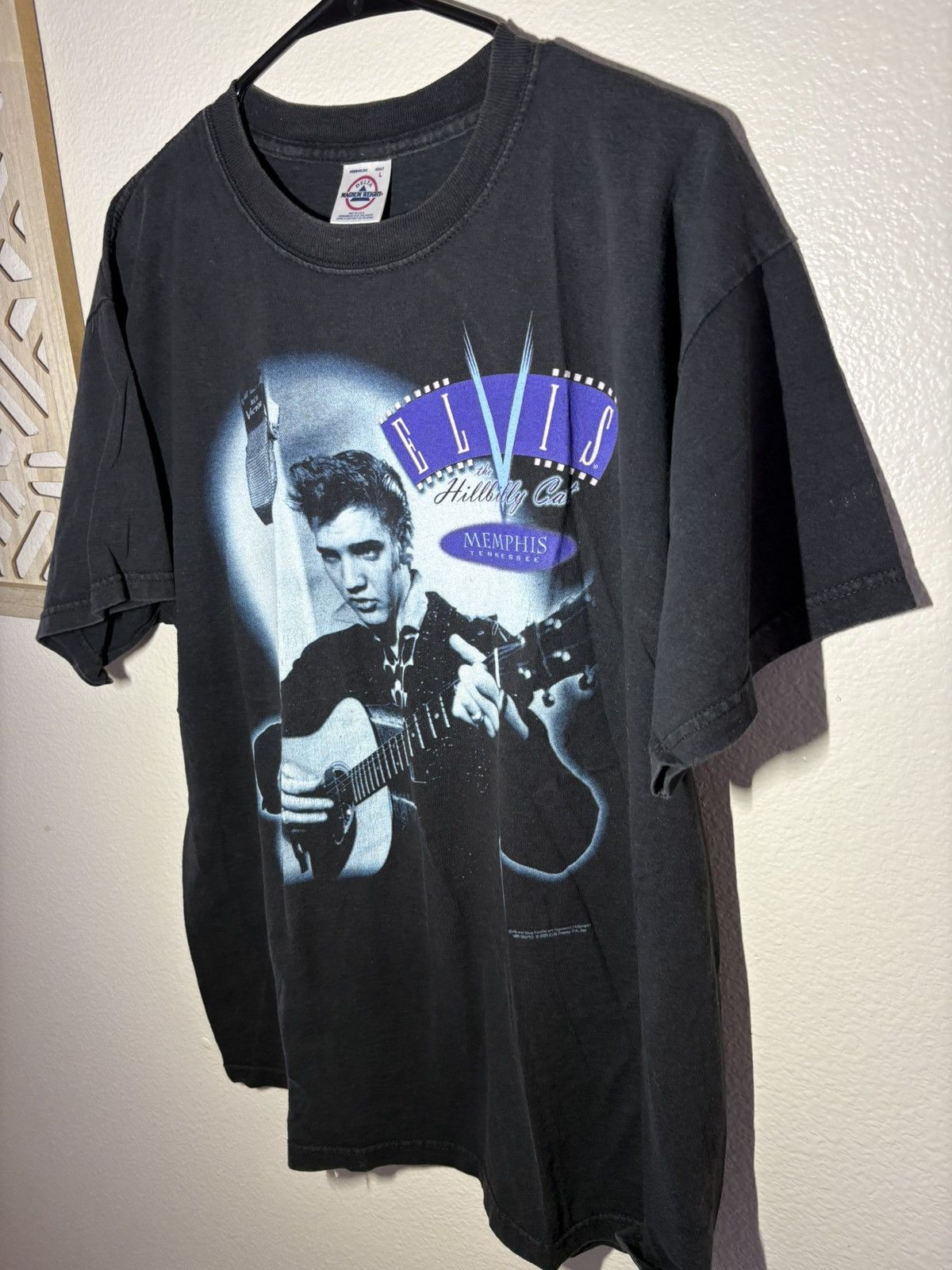 Delta Vintage Elvis Presley The Hillbilly Cat Memphis shirt Sz L Size US L / EU 52-54 / 3 - 5 Thumbnail