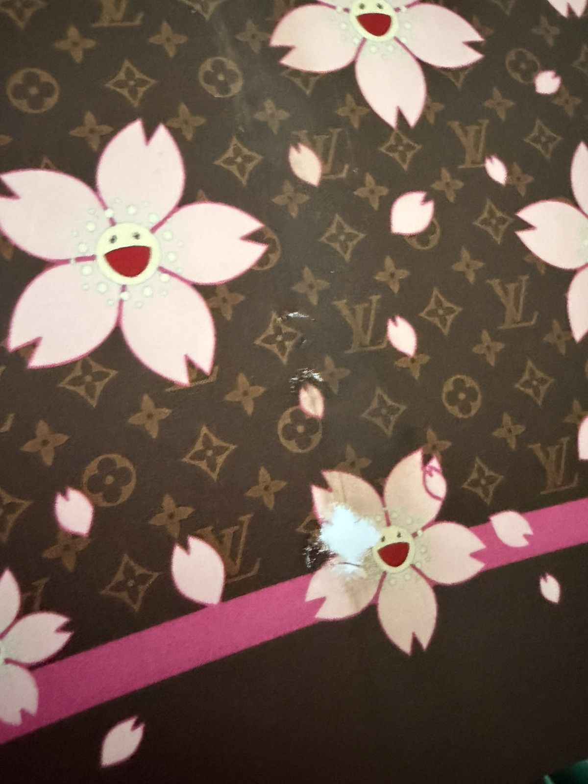 Louis Vuitton × Takashi Murakami Louis Vuitton x Takashi Murakami Cherry Blossom Umbrella Size ONE SIZE - 5 Thumbnail