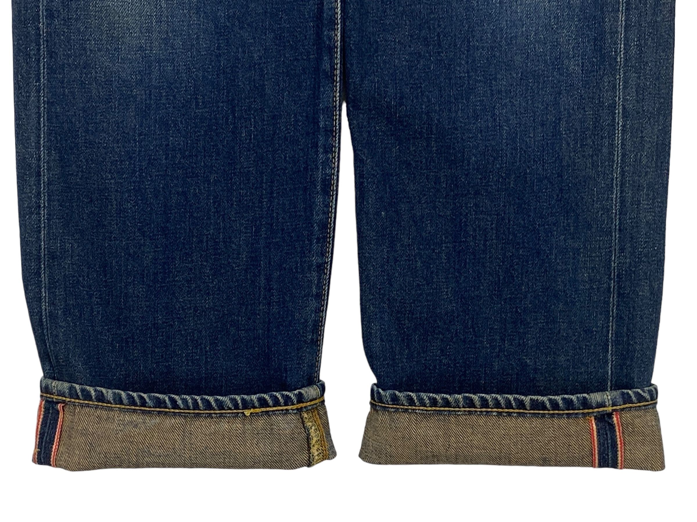 Edwin × Vintage Edwin Selvedge Denim Jeans Distressed Selvedge Pants Japan Size US 29 - 9 Thumbnail