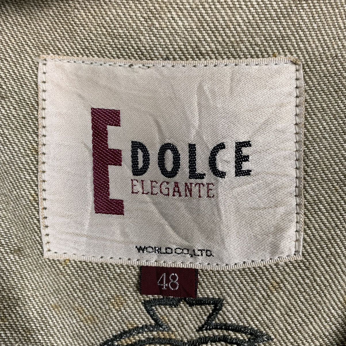 Japanese Brand Japanese Brand E Dolce Elegante Denim Jacket Size US M / EU 48-50 / 2 - 16 Thumbnail