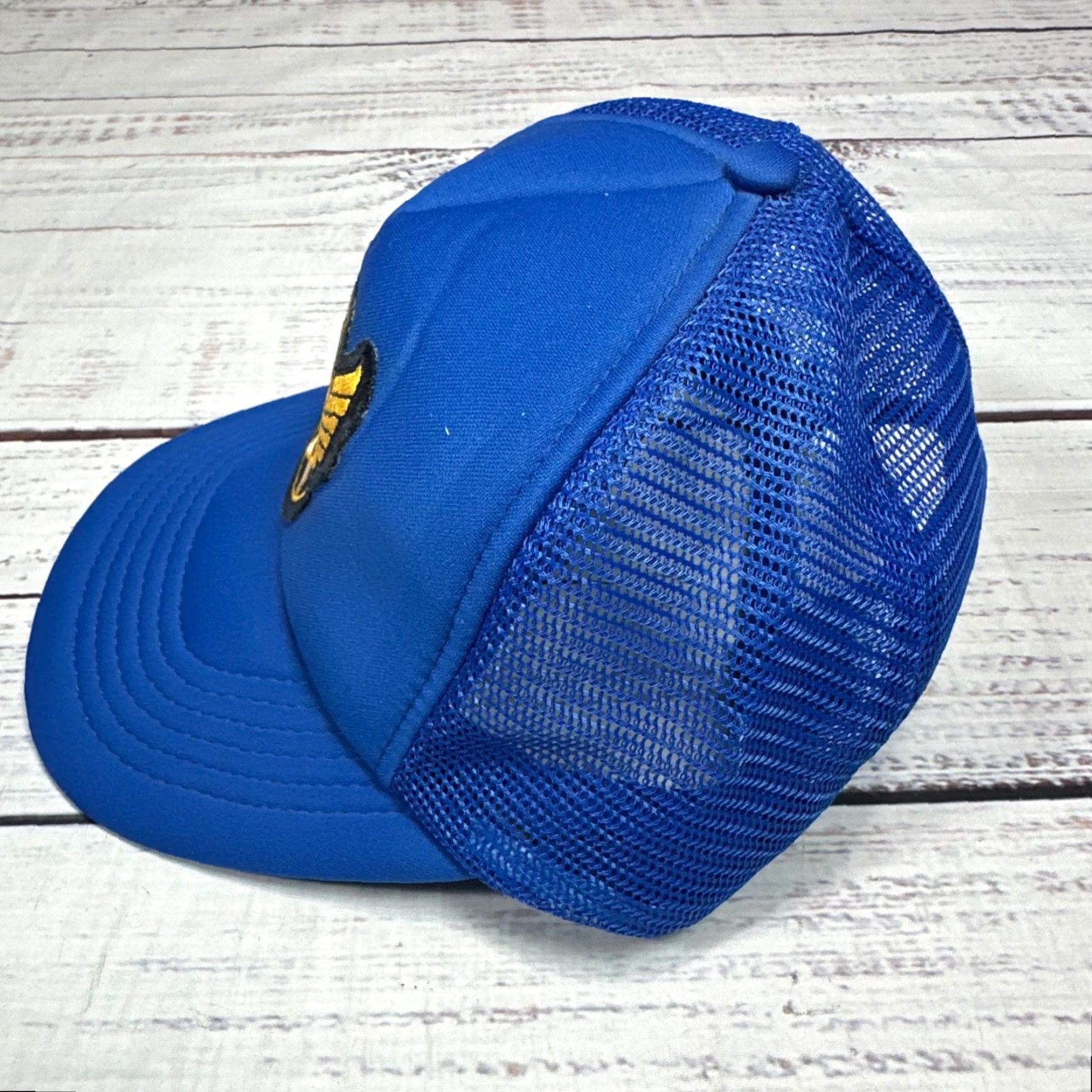 Vintage VINTAGE AFA Air Force Academy Trucker Hat Size M/L Blue Ball Cap Snapback Men's Size ONE SIZE - 6 Thumbnail
