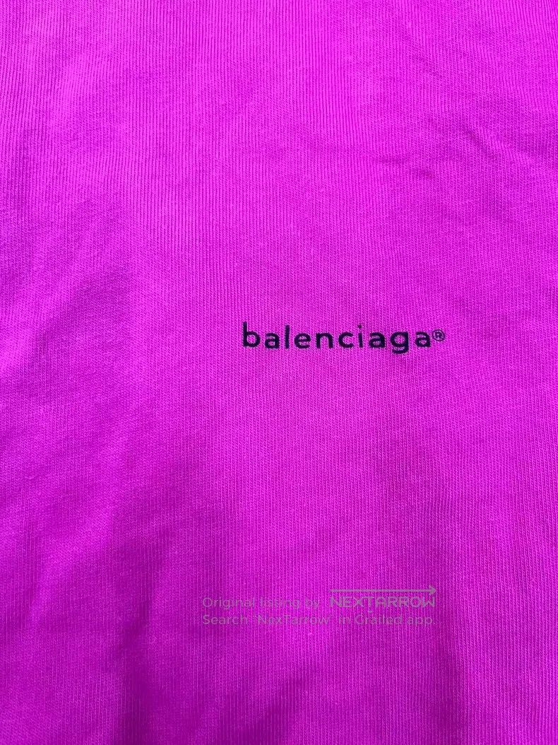 Balenciaga Balenciaga Vintage plain weave smallLogo short-sleeve T-sh Size M / US 6-8 / IT 42-44 - 3 Thumbnail