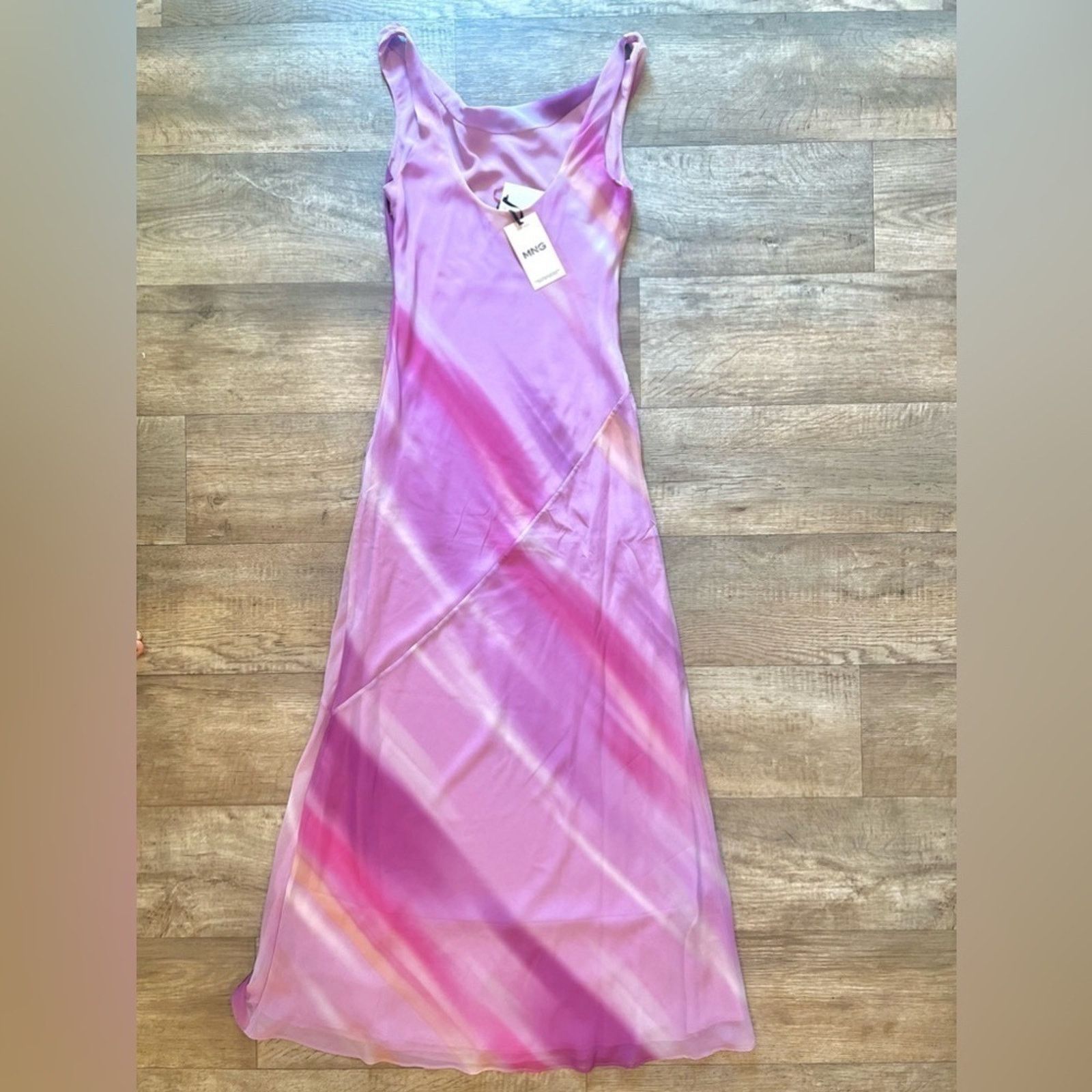 Mango MANGO Multicolor Flowy Draped Maxi Dress NWT (8) Size M / US 6-8 / IT 42-44 - 20 Thumbnail