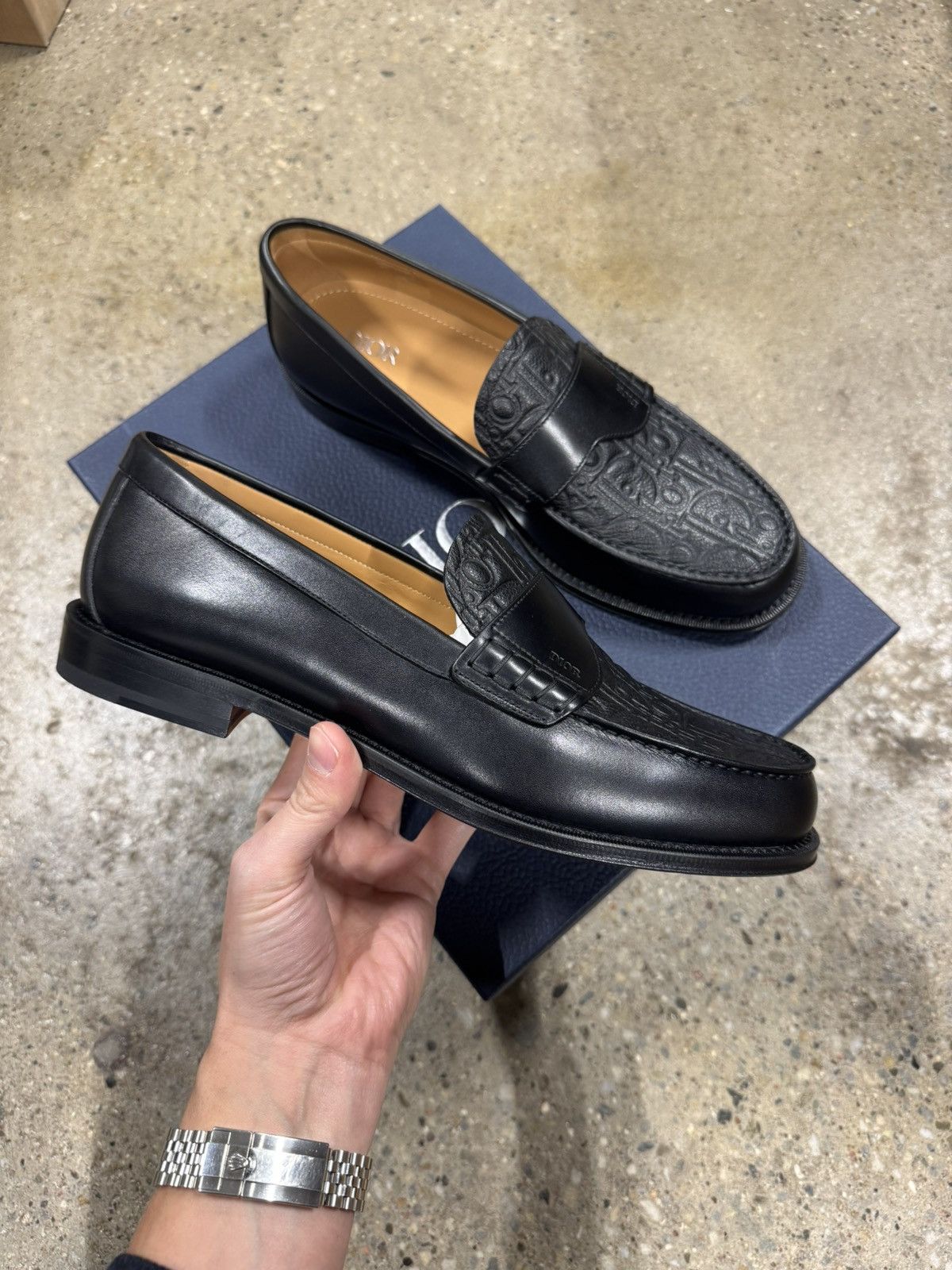 Dior Dior Granville Gravity Leather Loafers NEW 1300$ Size US 7 / EU 40 - 2 Thumbnail