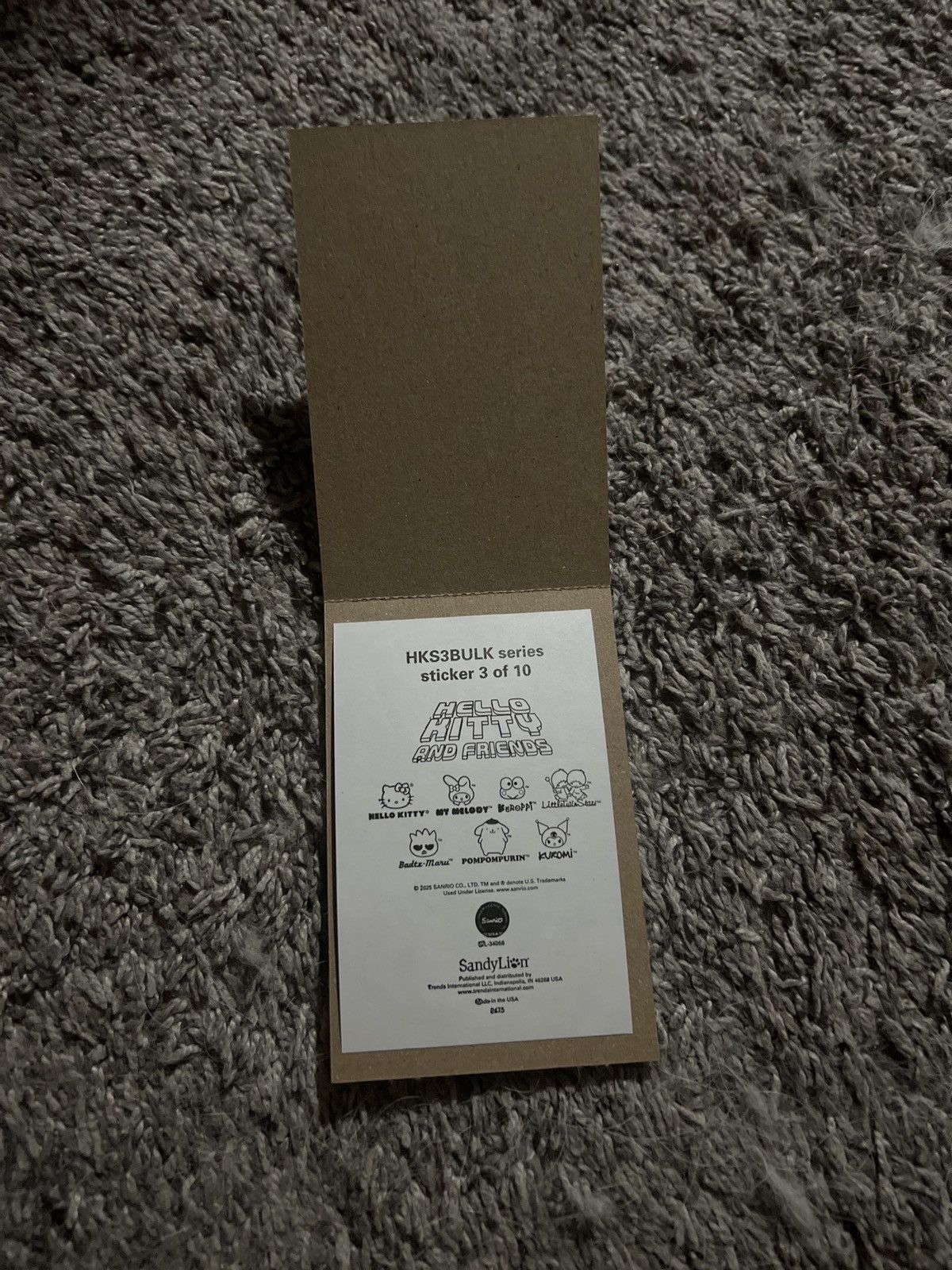 Hypebeast Hello Kitty And Friends Sticker Size ONE SIZE - 2 Thumbnail