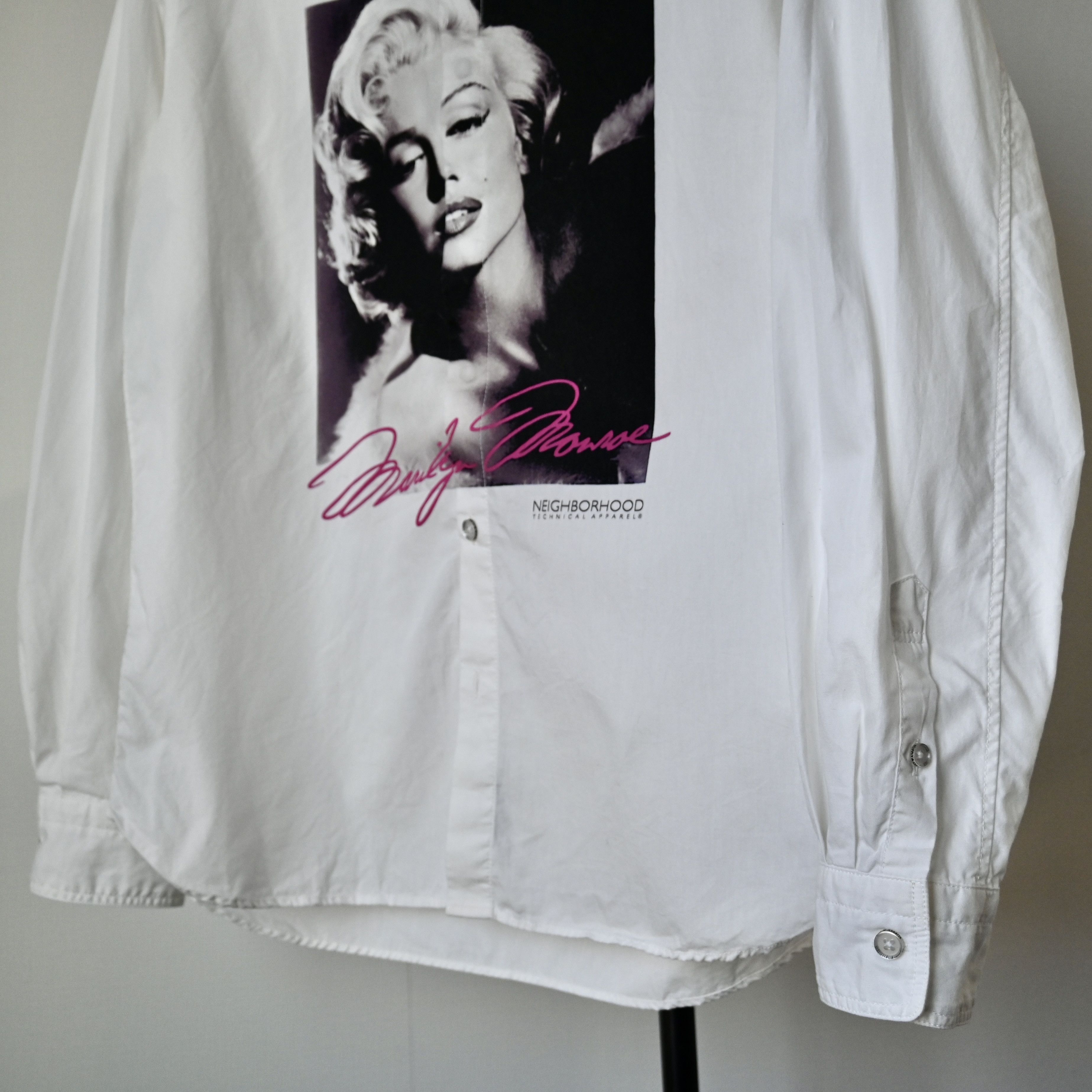 Neighborhood 2014 NEIGHBORHOOD Marilyn Monroe photo printed shirt, M Size US S / EU 44-46 / 1 - 2 Thumbnail