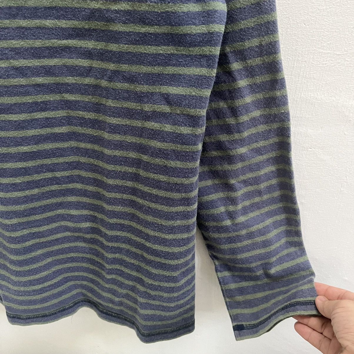 Eternal Rare Vintage Eternal Japan Stripes Longsleeve Tees Size US L / EU 52-54 / 3 - 6 Thumbnail