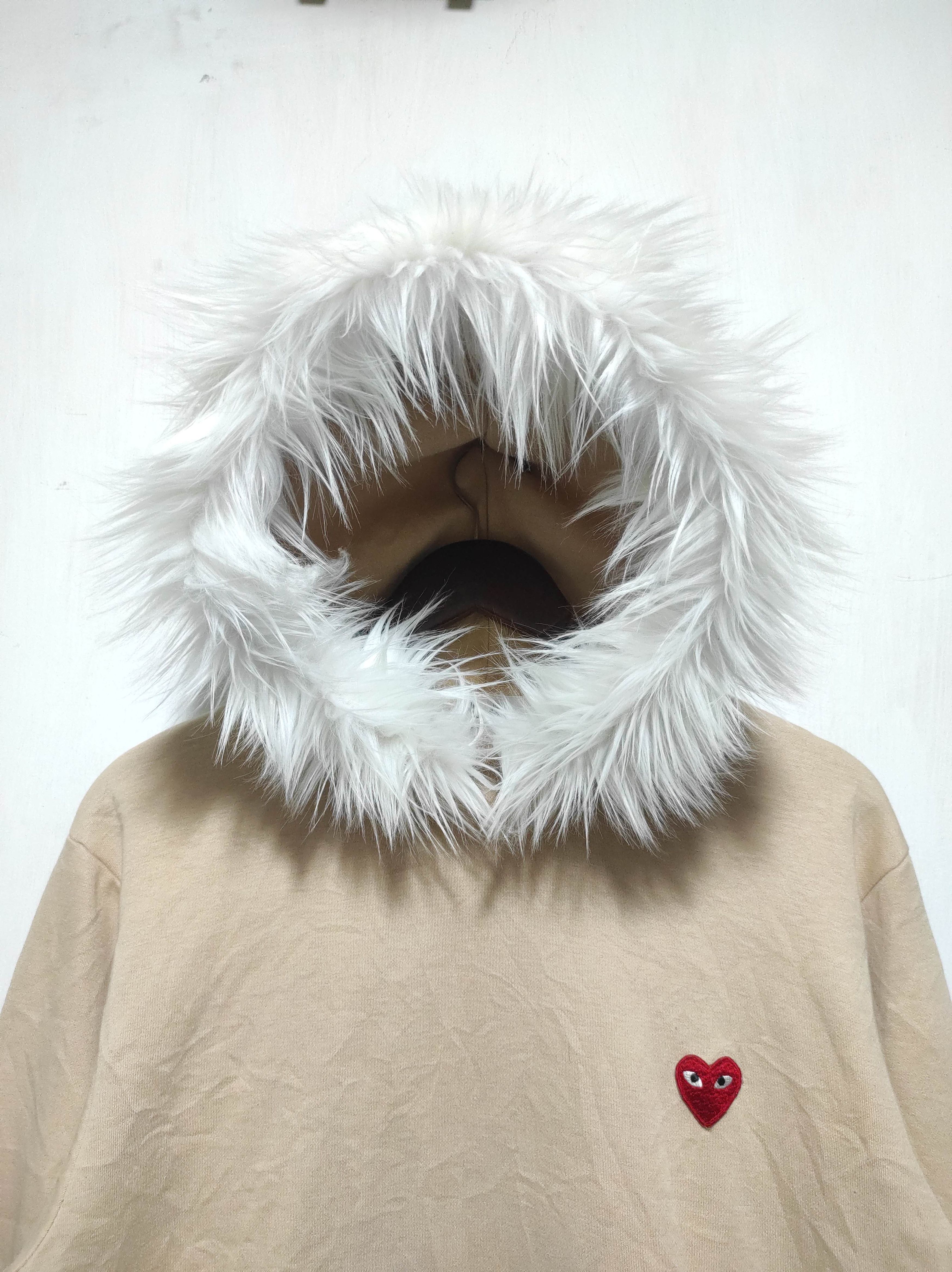 Japanese Brand Botleg CDG Fur Hoodie ifsixwasnine lgb style Size US M / EU 48-50 / 2 - 3 Thumbnail
