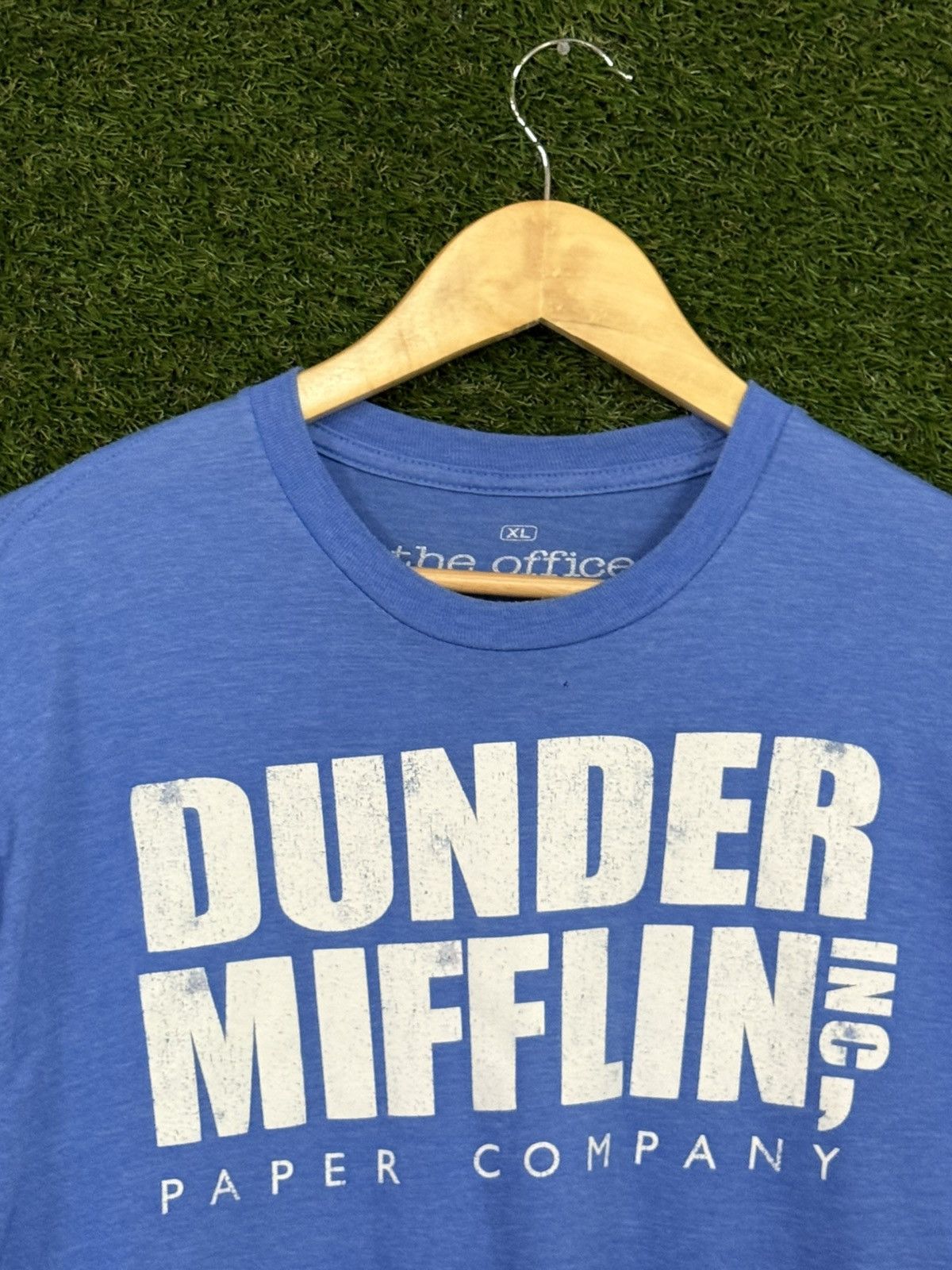 Vintage Dunder Mifflin Paper The Office Company Store Logo Tee XL Size US XL / EU 56 / 4 - 2 Thumbnail