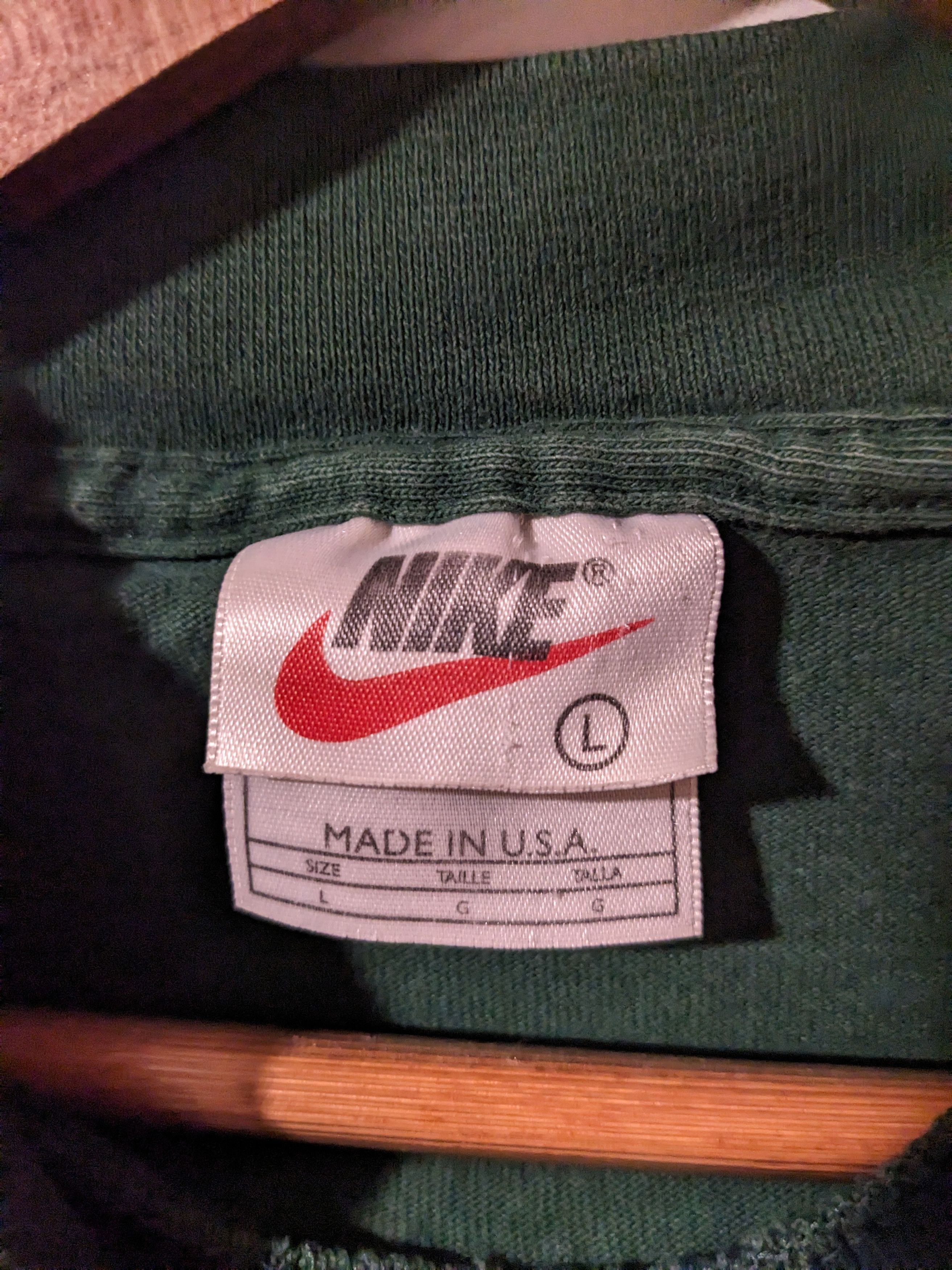 Nike Vintage 90s Nike Swoosh Essential Turtle Neck Long-Sleeve Size US L / EU 52-54 / 3 - 3 Thumbnail