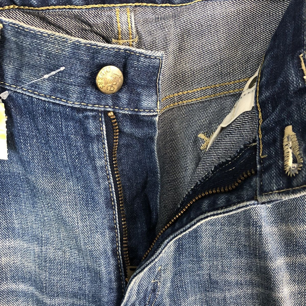 Lee DL Lee Vintage Blue Denim Pants #C183 Size US 33 - 10 Thumbnail