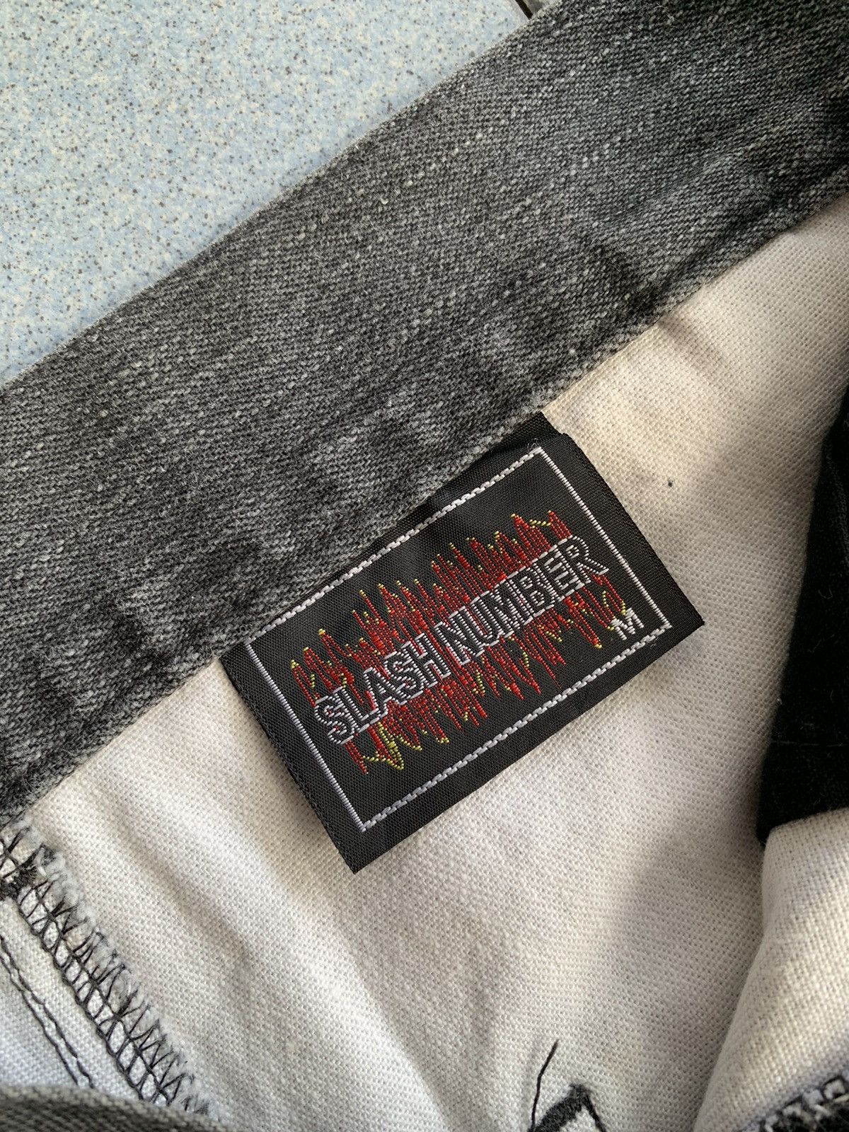 If Six Was Nine Slash Number Bondage Jeans Size US 28 / EU 44 - 7 Thumbnail