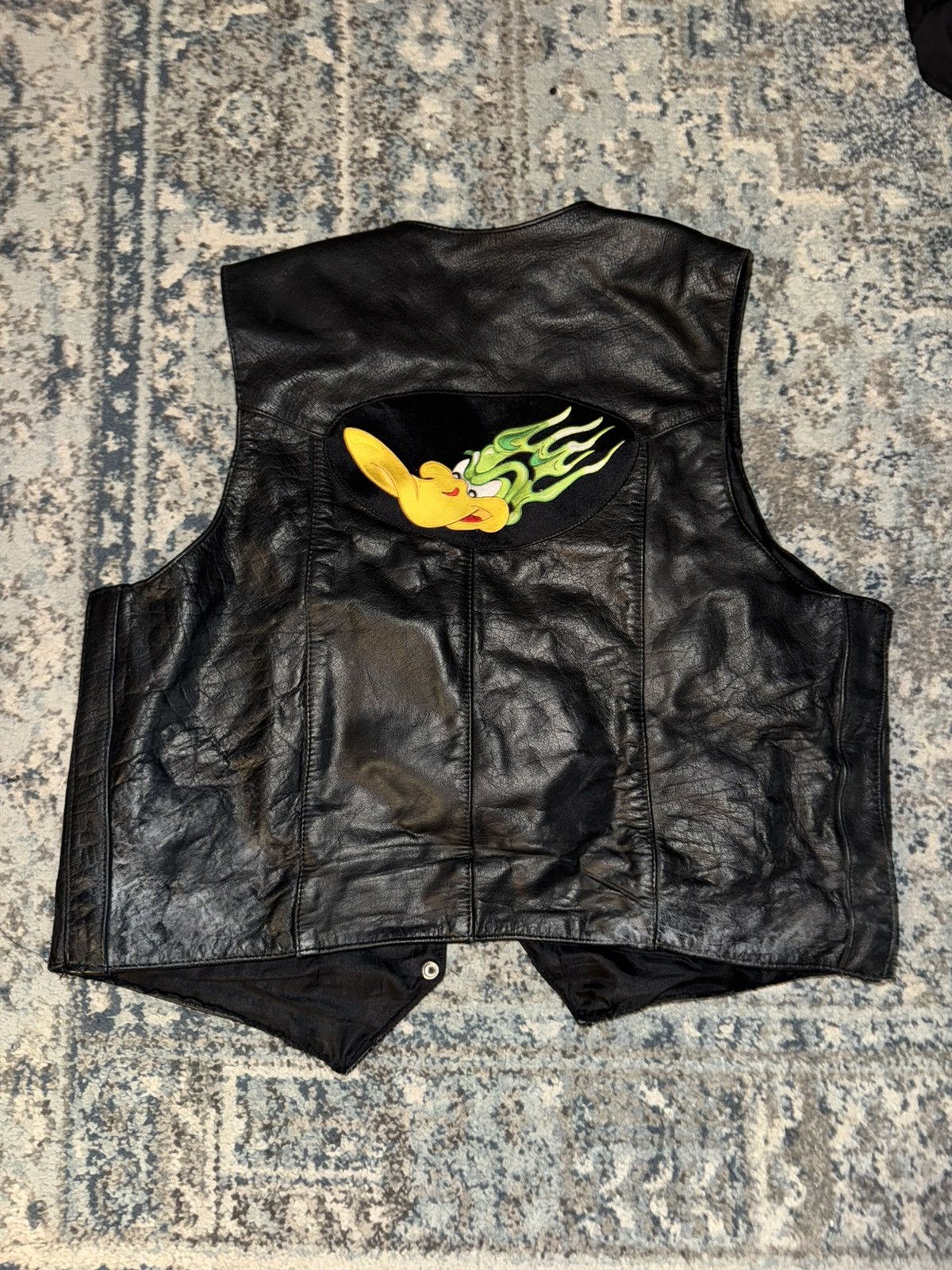 Vintage XXL Interstate leather vest Size US XXL / EU 58 / 5 - 1 Thumbnail