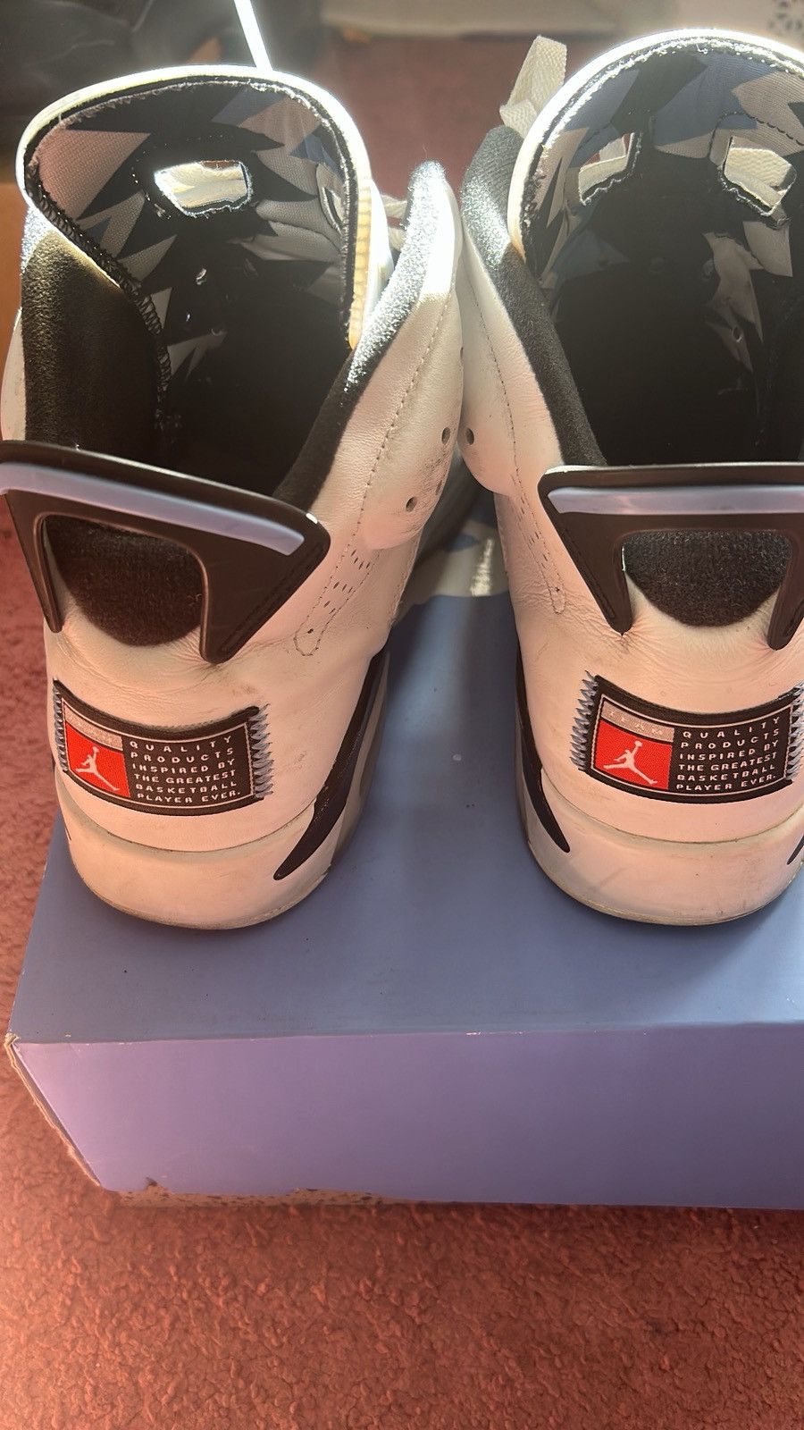 Jordan Brand Jordan 6 unc size 9 Size US 11 / EU 44 - 7 Thumbnail