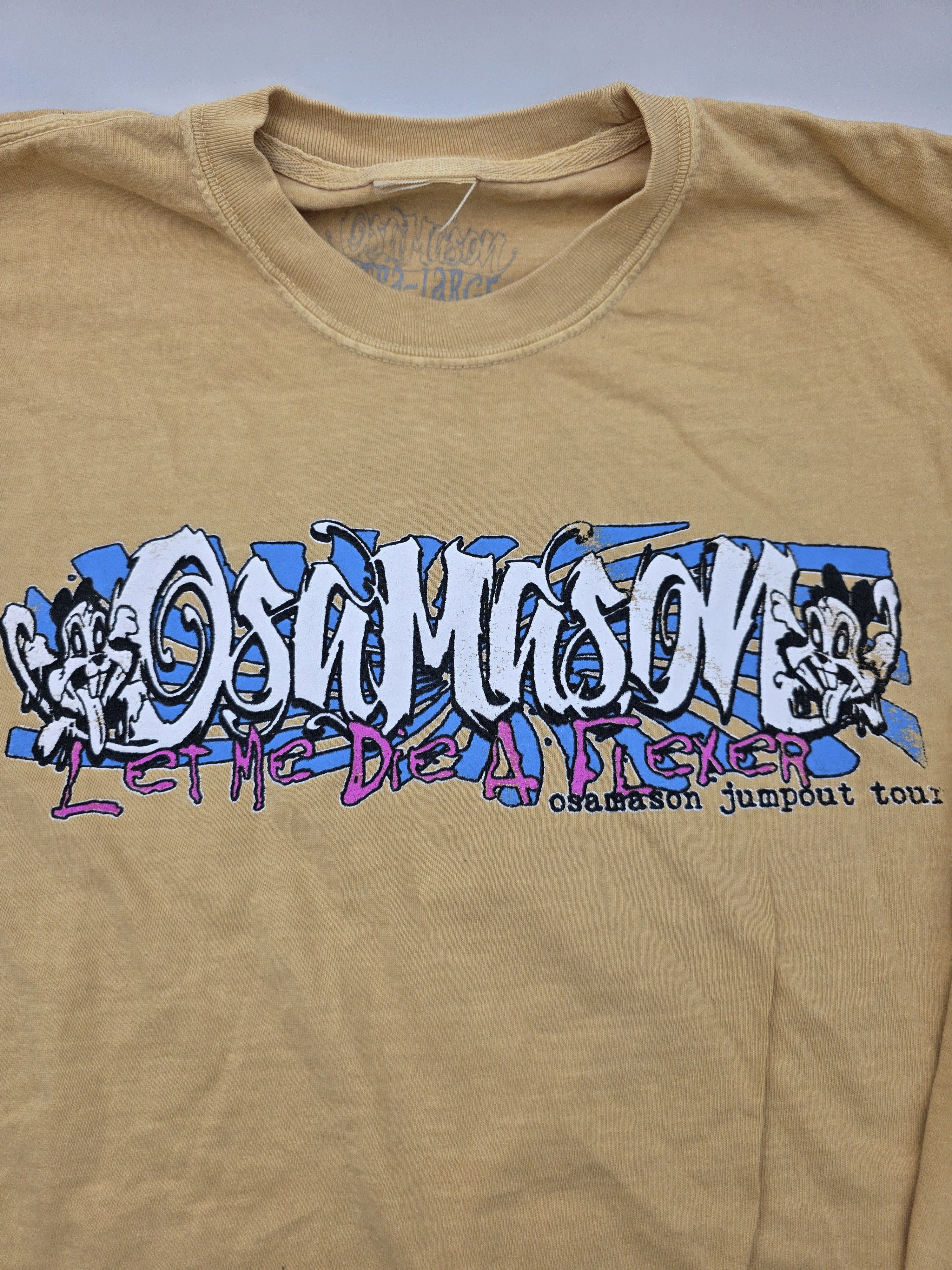 Band Tees × Rap Tees Osamason Jumpout Tour 2025 Long sleeve tshirt Size US XL / EU 56 / 4 - 2 Thumbnail
