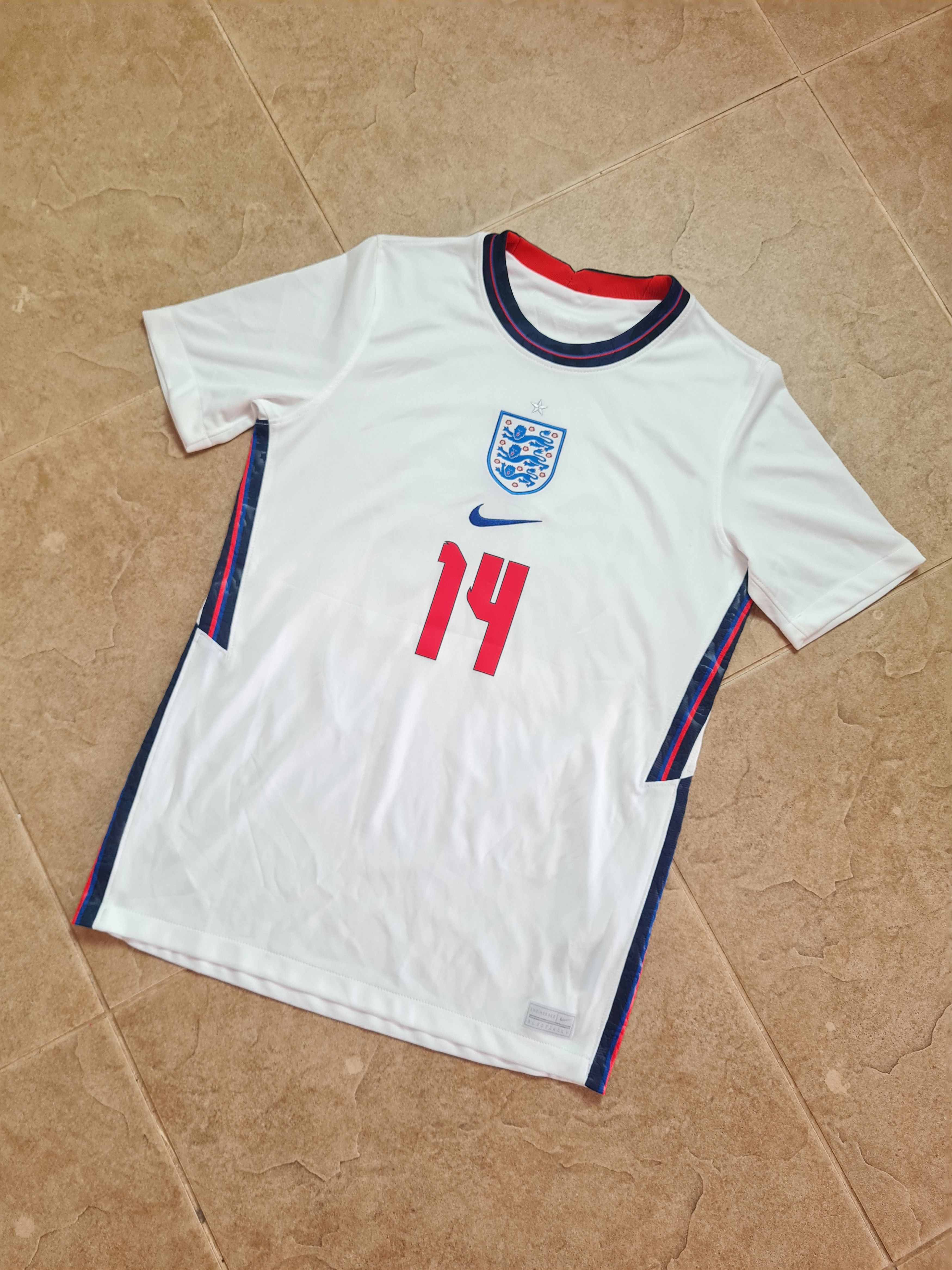 Nike Football Jersey Phillips #14 England Nike Soccer t-shirt Size US XXS / EU 40 - 12 Thumbnail