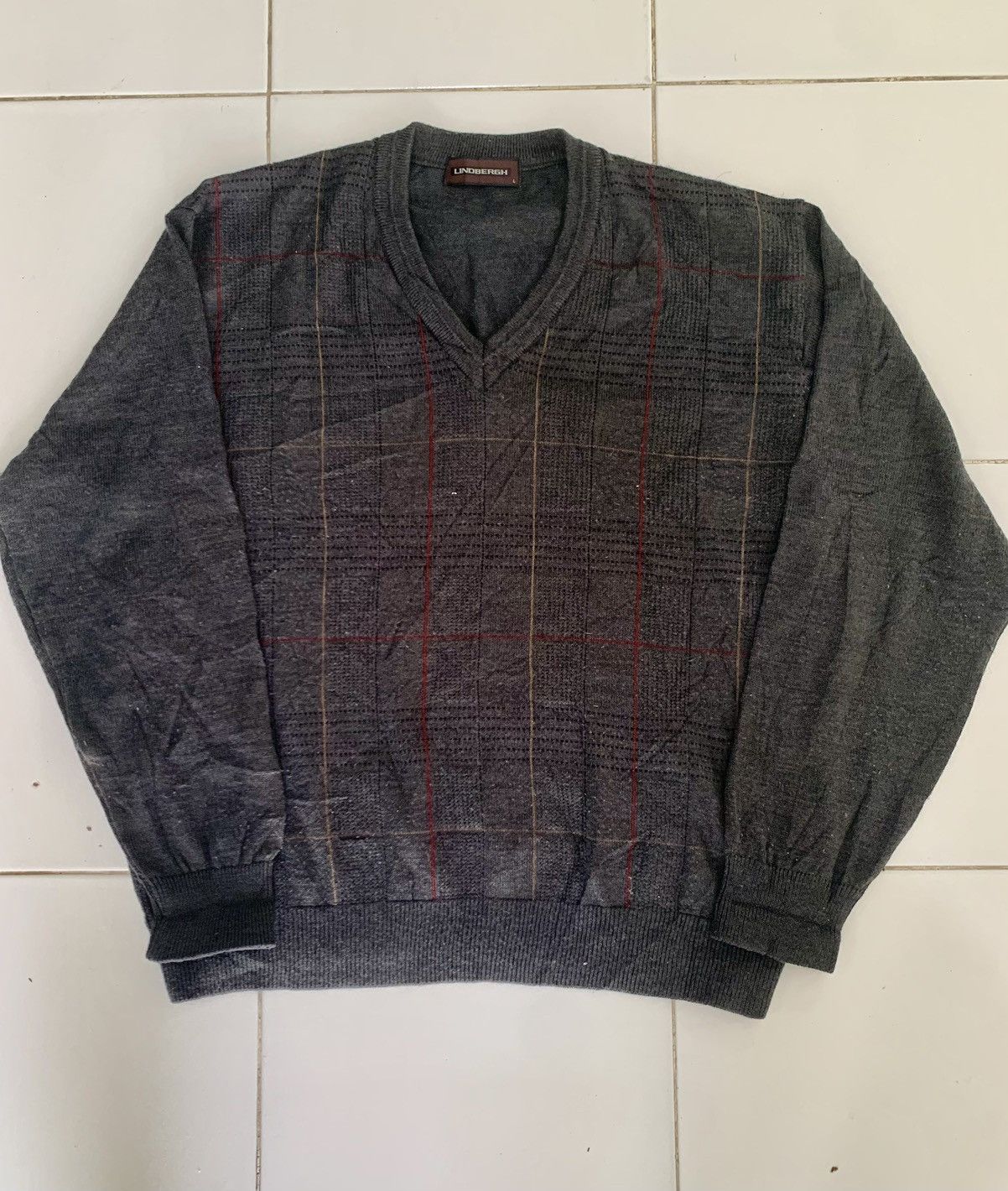 Designer × Vintage Coloured Vintage Knitwear by Lindbergh Size US L / EU 52-54 / 3 - 1 Thumbnail