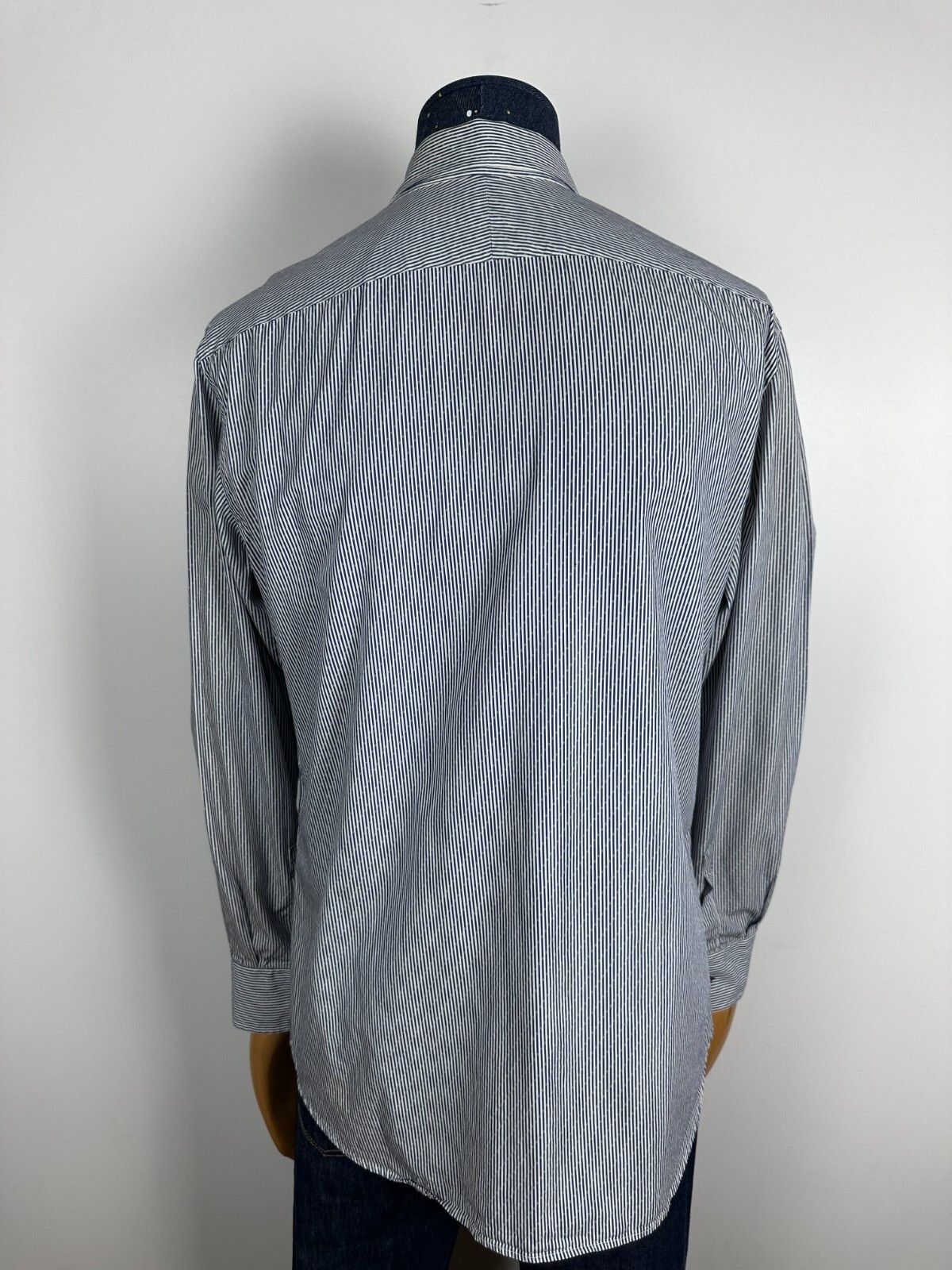Paul Smith Paul Smith Dress Shirt Size 17.5 44 Striped Formal Slim Fit Size US L / EU 52-54 / 3 - 5 Thumbnail