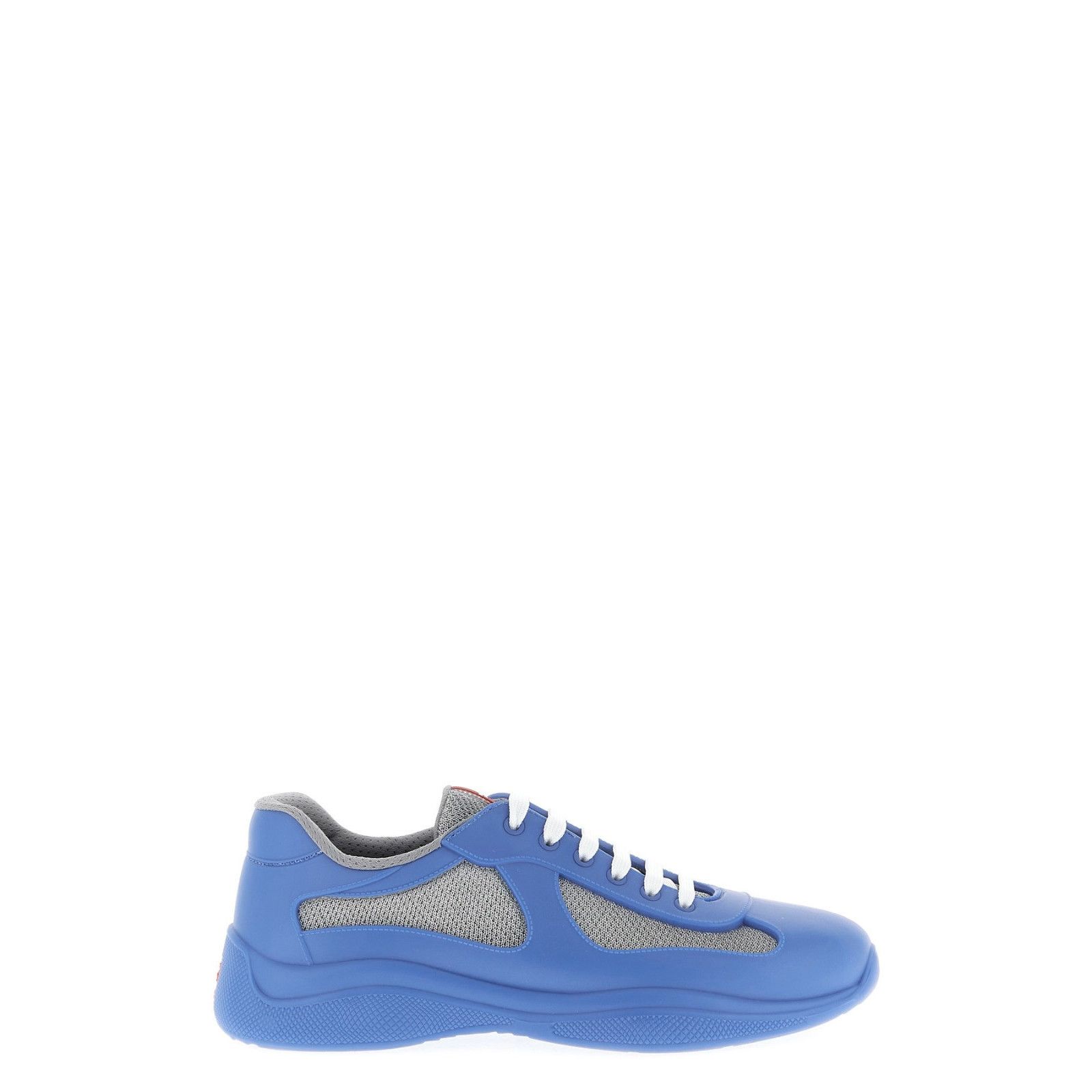 PRADA America's Cup $895 Blue Fabric Sneakers New (Men's siz