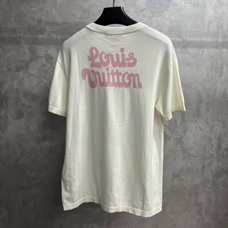 Louis Vuitton Louis Vuitton 24 beige Tyler floral monogrammed logo knit Size US S / EU 44-46 / 1 - 6 Thumbnail