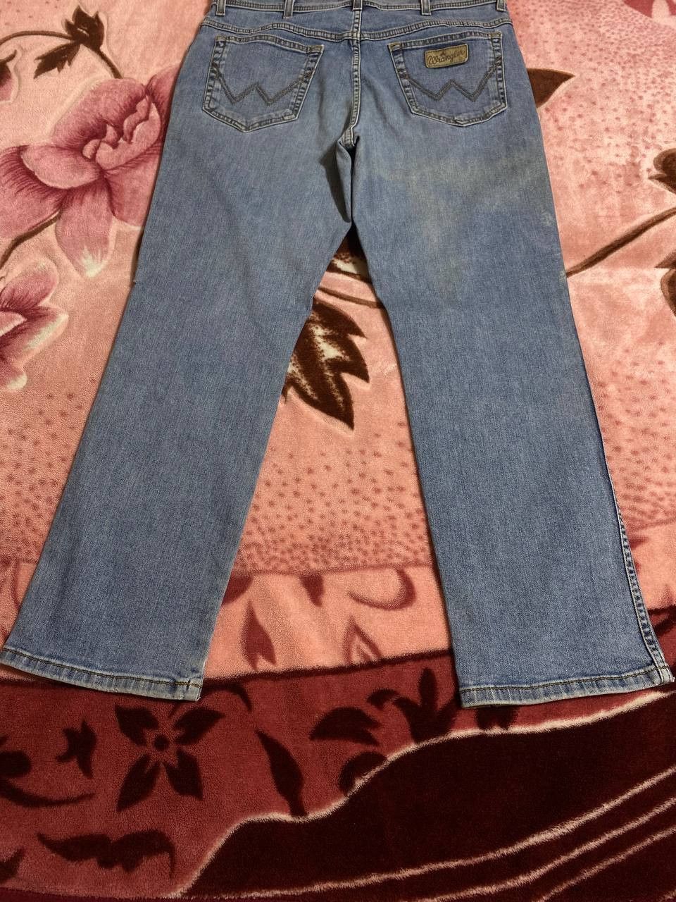 Wrangler Vintage Y2K Wrangler Baggy Dirty Mud Washed Ripped Jeans Size US 38 / EU 54 - 10 Thumbnail