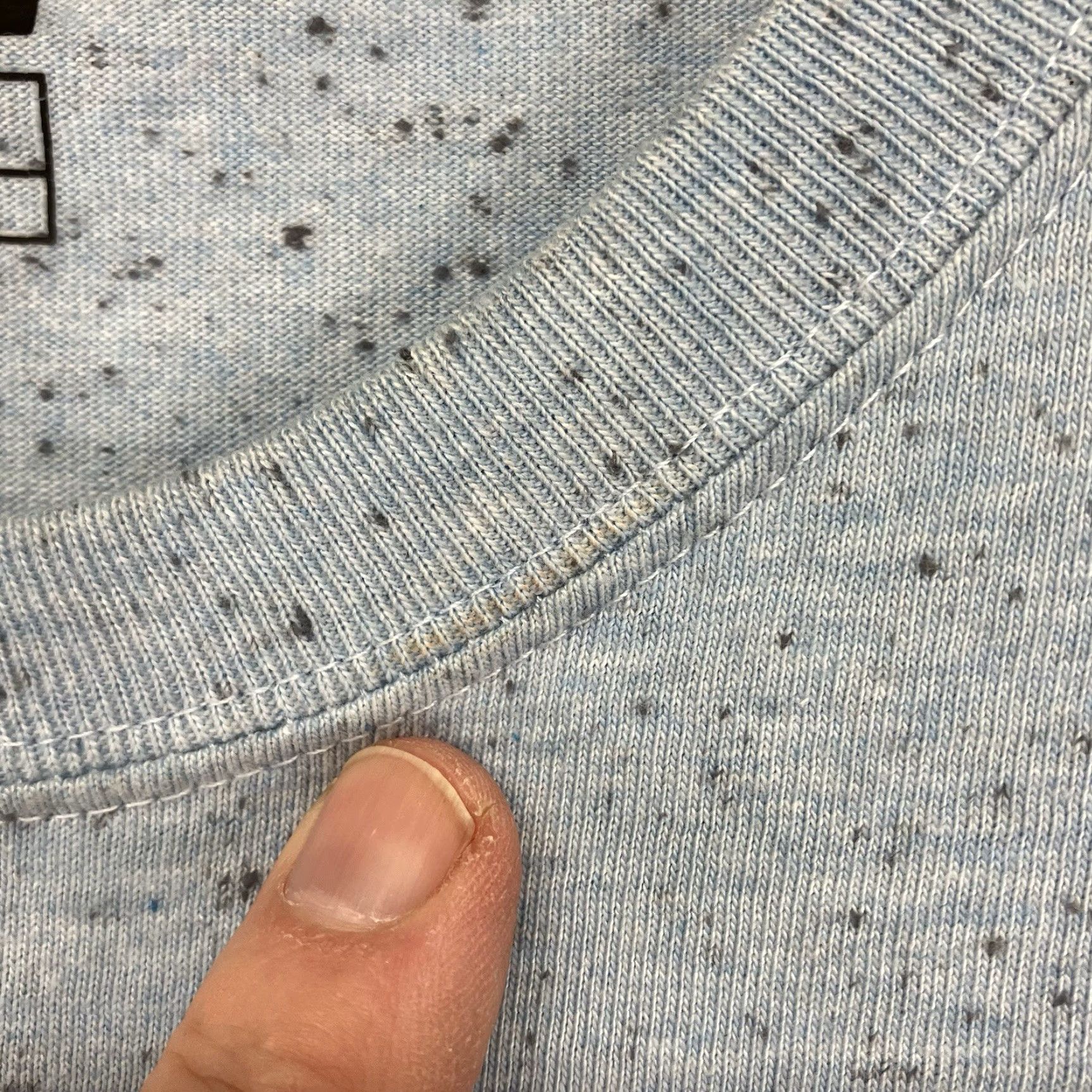 Carhartt Carhartt Woman's 2X T Shirt Loose Fit Pocket Speckled Powered Blue Size XXL / US 16-18 / IT 52-54 - 5 Thumbnail
