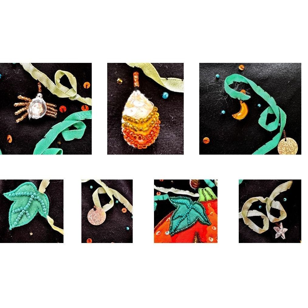 Other VTG Jack B Quick Jack O Lantern Top Small Halloween Black Size S / US 4 / IT 40 - 7 Thumbnail