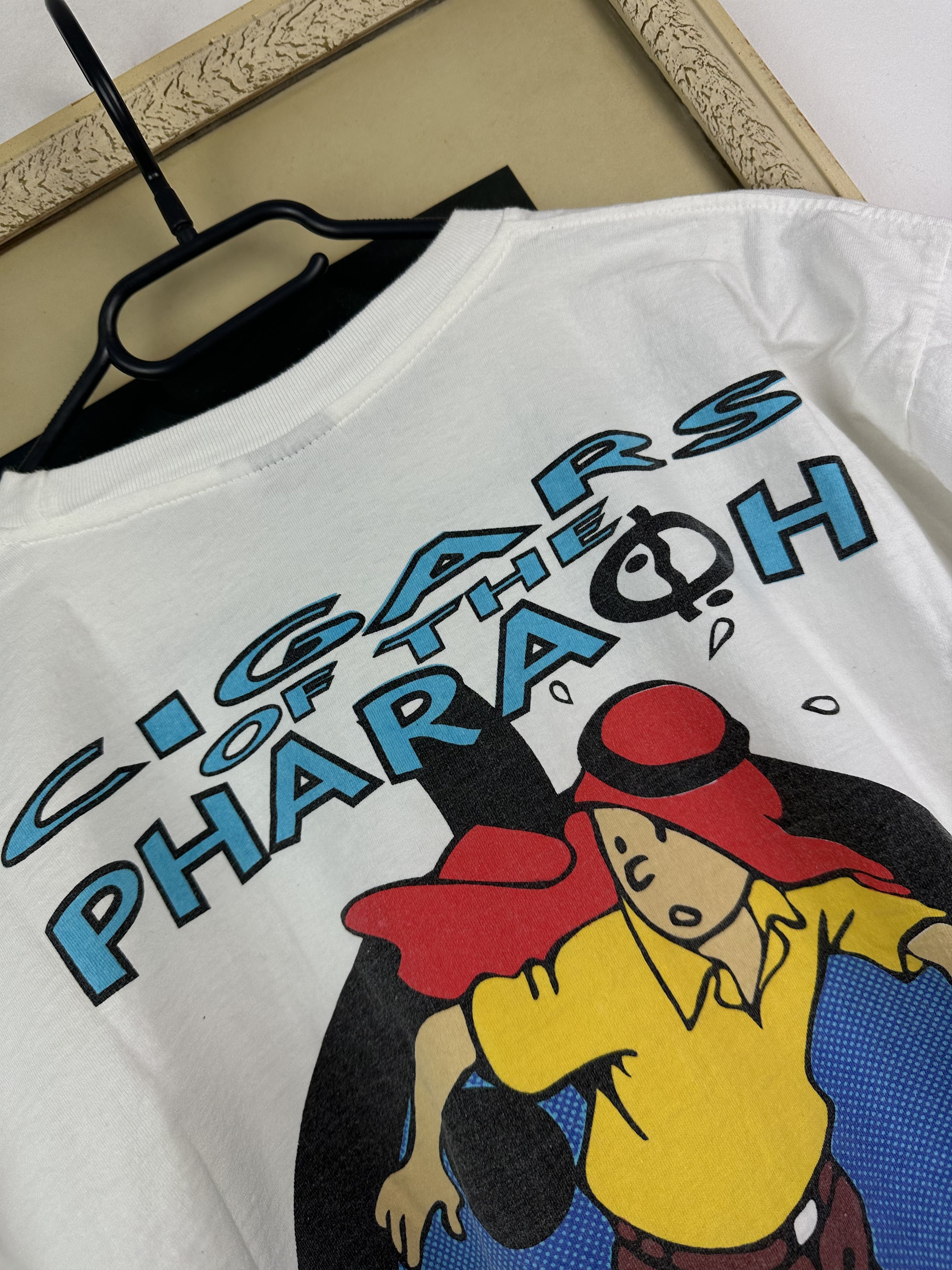 Cartoon Network × Vintage Vintage Adventures Tintin Cigaras Of Pharaon Shirt Tee Rare Size US M / EU 48-50 / 2 - 7 Thumbnail